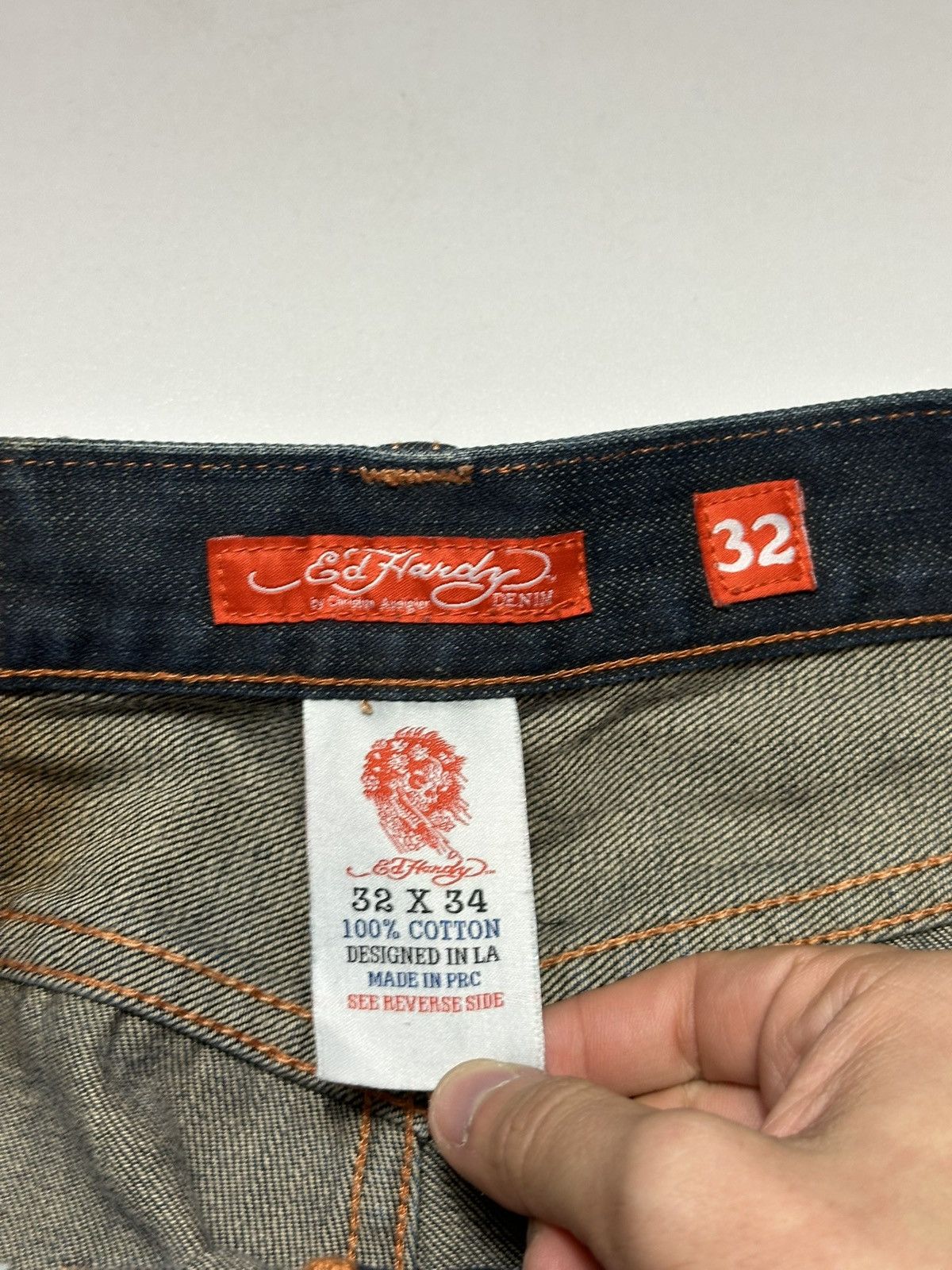Ed Hardy Vintage Ed hardy Baggy Jeans Size US 32 / EU 48 - 9 Thumbnail