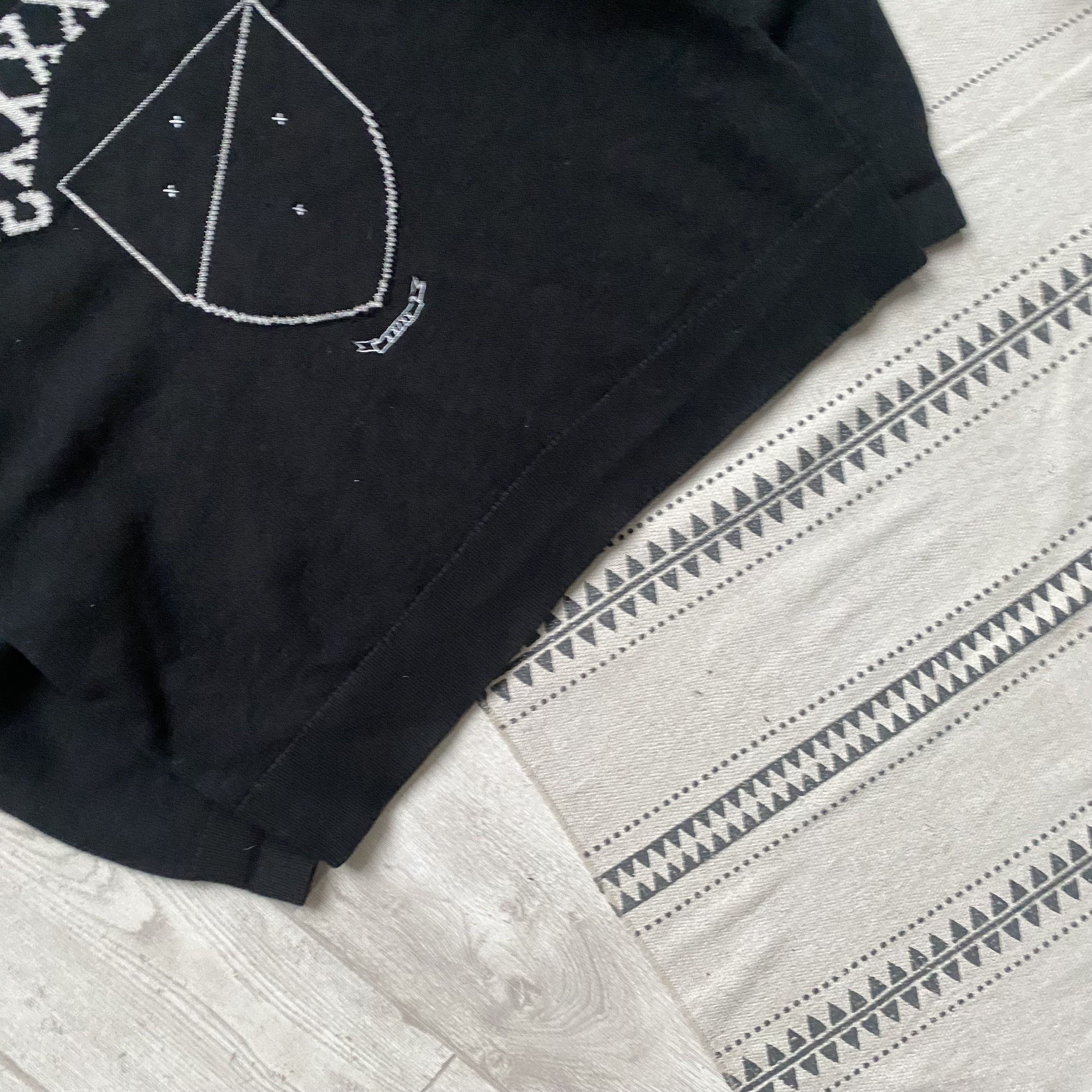 Allsaints Avant-garde Wool Allsaints knit Boxy Sweater Big Logo Cos Size US M / EU 48-50 / 2 - 3 Thumbnail