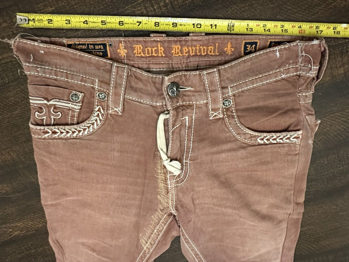 Rock Revival Rock Revival Sebastian Straight Men’s Jeans-Tailored-34x24 Size US 34 / EU 50 - 6 Thumbnail