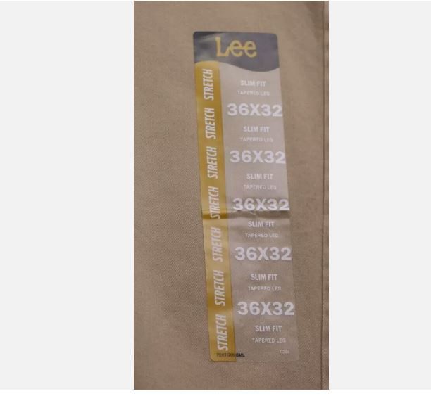 Lee Lee W36 L32 Modern Series Slim Tapered Stretch Pants New Size US 36 / EU 52 - 8 Thumbnail