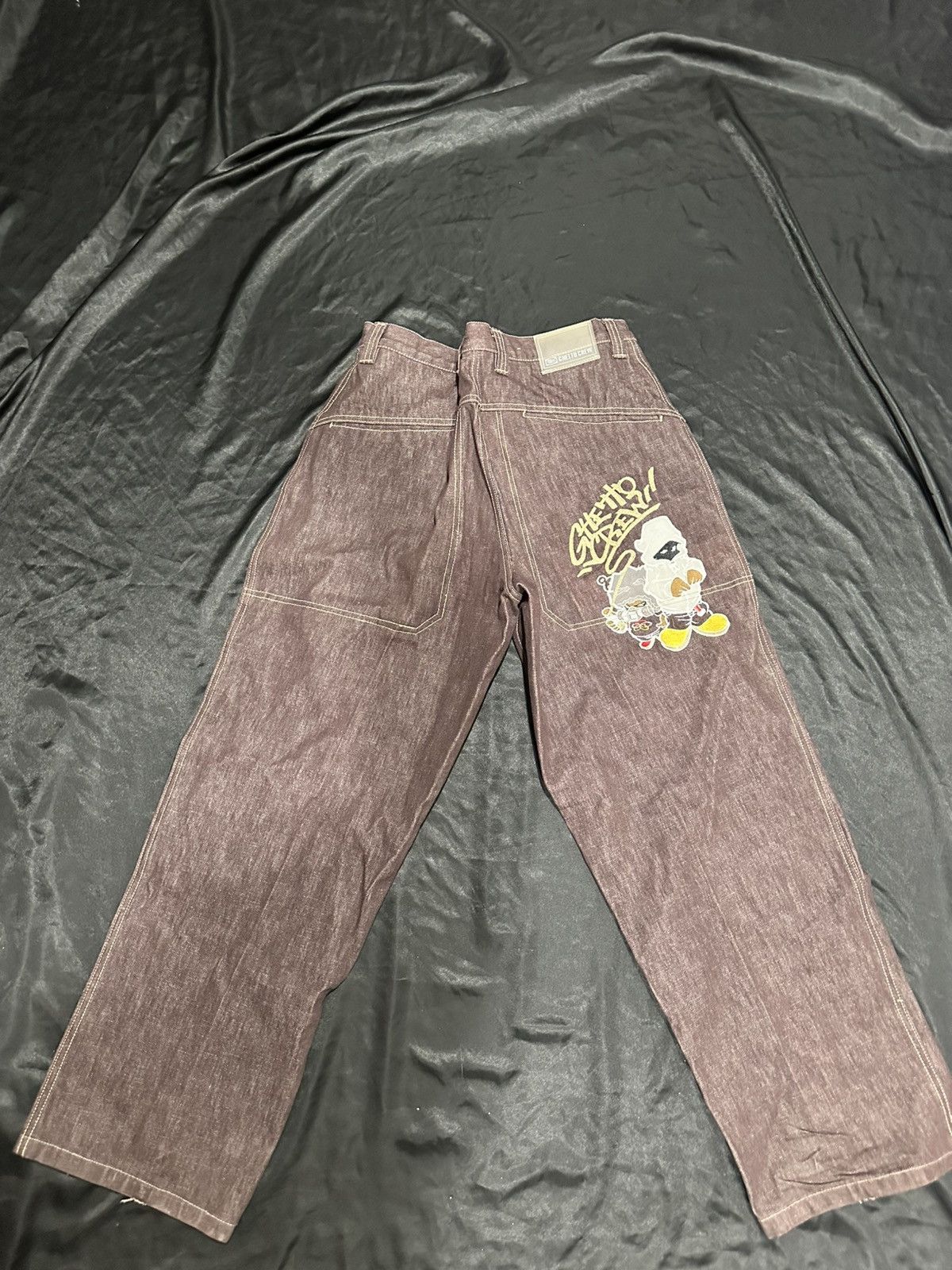 Other Ghetto Crew Wear Graphic Denim Pants Baggy Skater Jeans Size US 34 / EU 50 - 1 Thumbnail