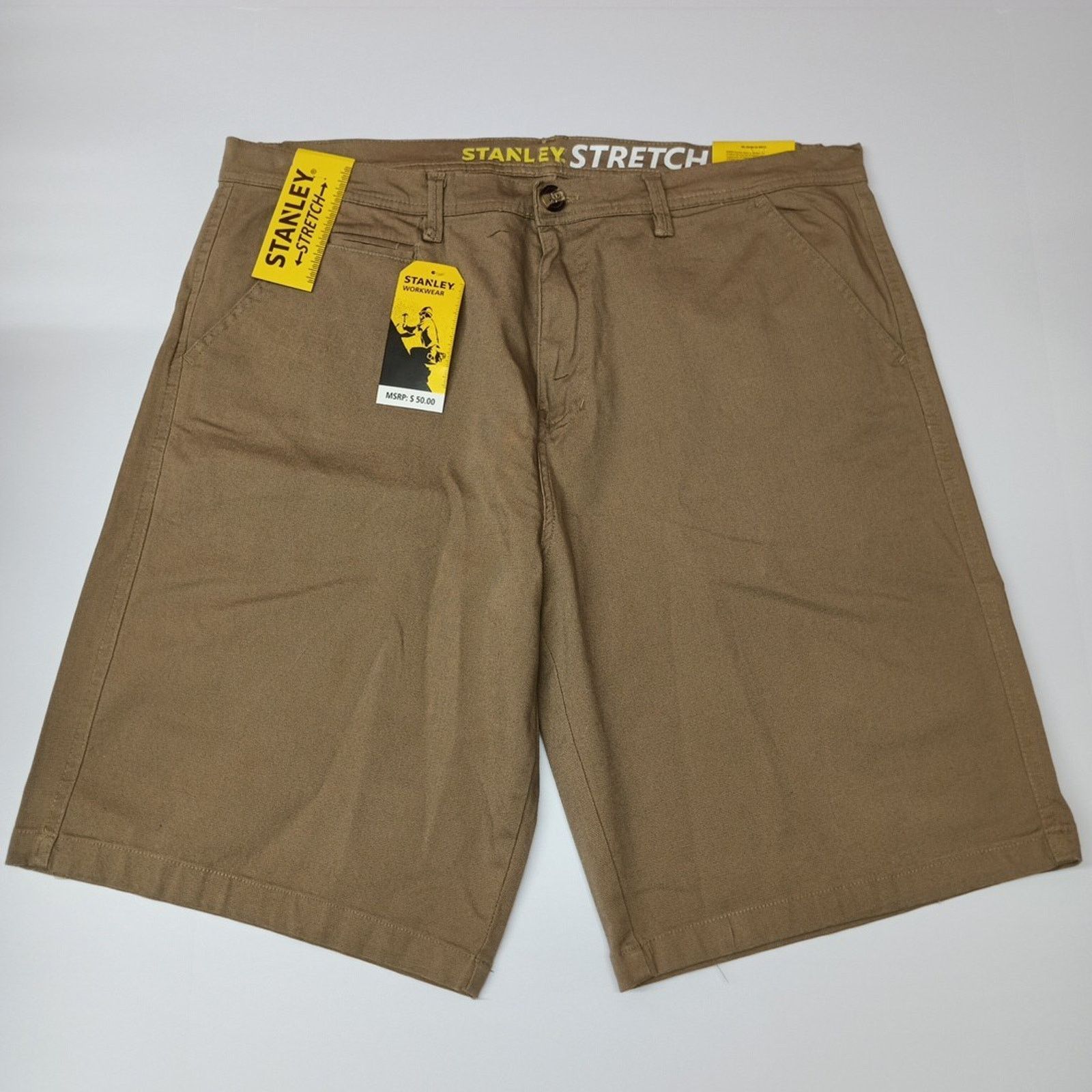 Other Stanley Work Shorts Men's 42 Khaki Casual Outdoors Stretch Size US 42 / EU 58 - 1 Thumbnail