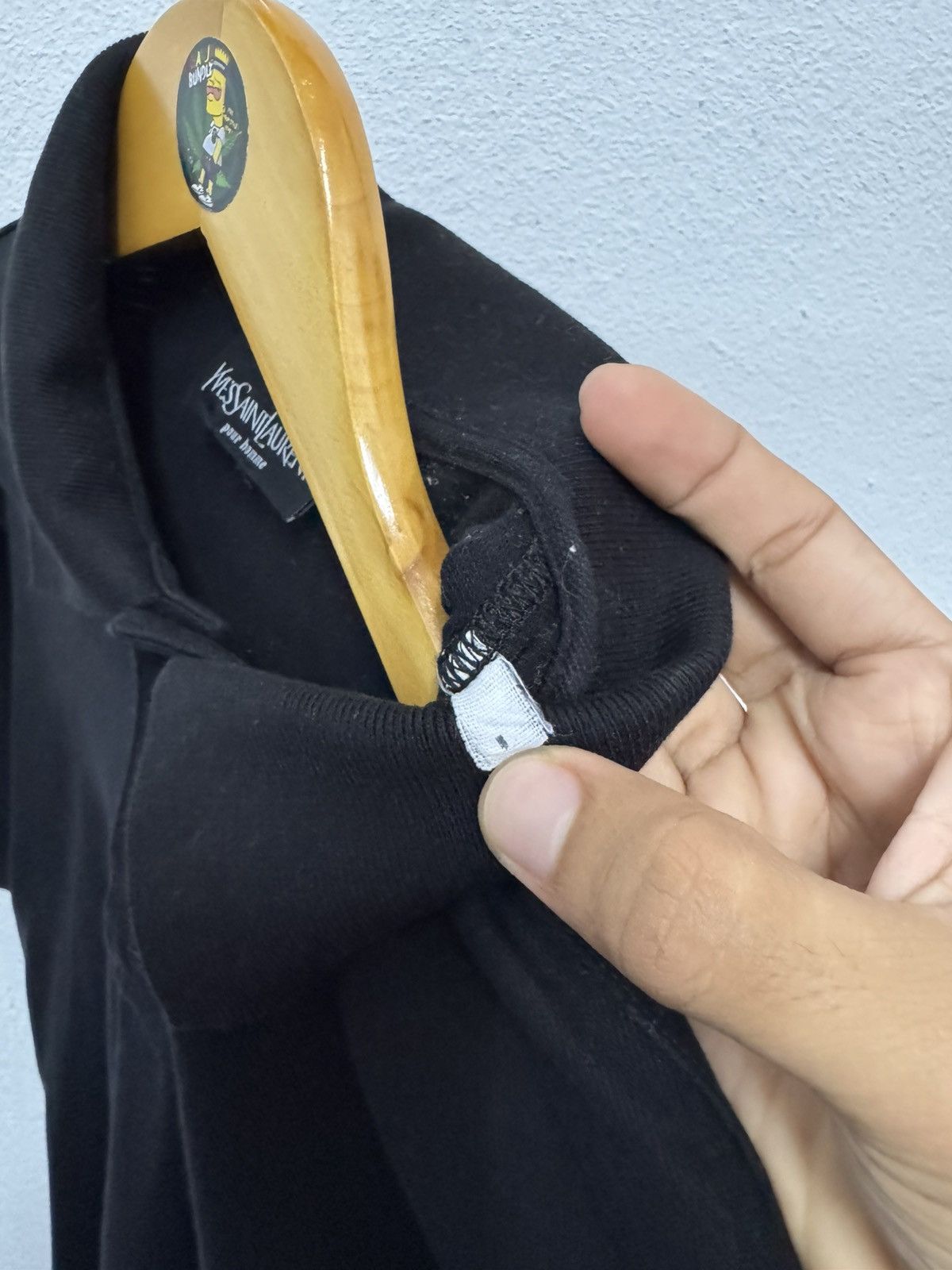 Vintage YSL embroidery Polo Shirt