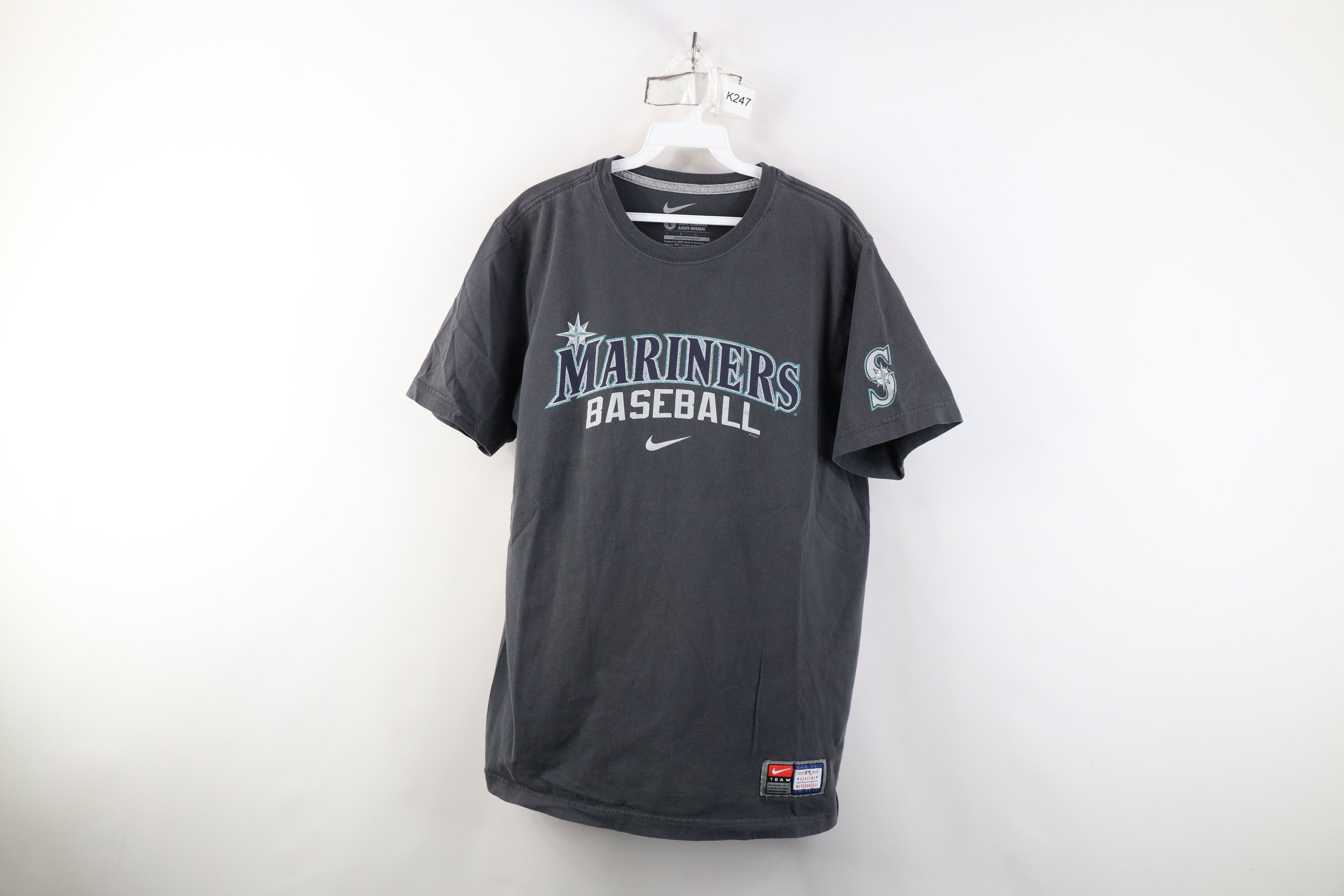 Nike Vintage Y2K Nike Swoosh Seattle Mariners Baseball T-Shirt Size US L / EU 52-54 / 3 - 1 Thumbnail