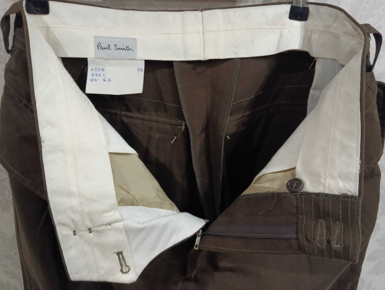 Paul Smith Paul Smith vintage exclusive men`s brown pants size 32 Size US 32 / EU 48 - 5 Thumbnail
