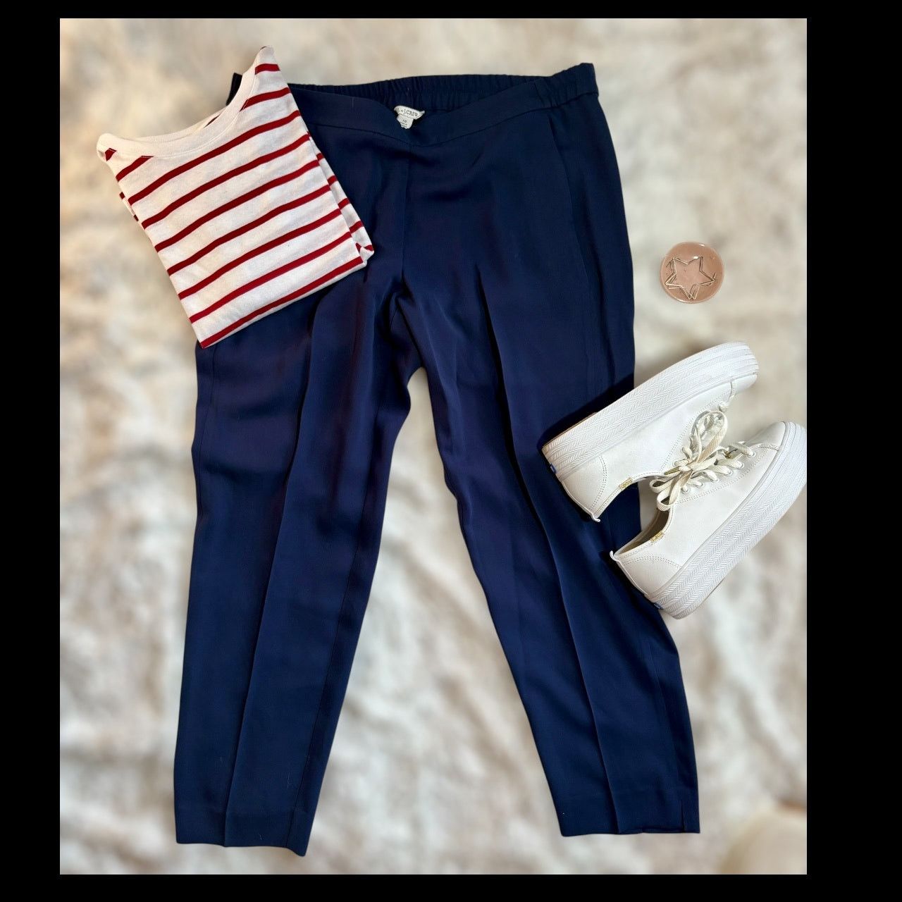J.Crew J crew navy blue trousers Size 38" / US 16 / IT 52 - 2 Thumbnail