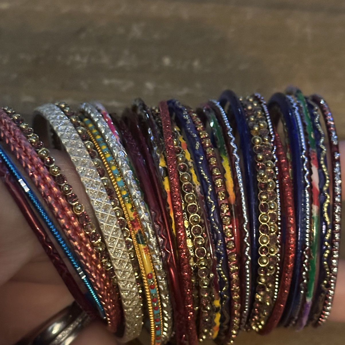 Other Assorted colorful bangle bracelets Size ONE SIZE - 3 Thumbnail