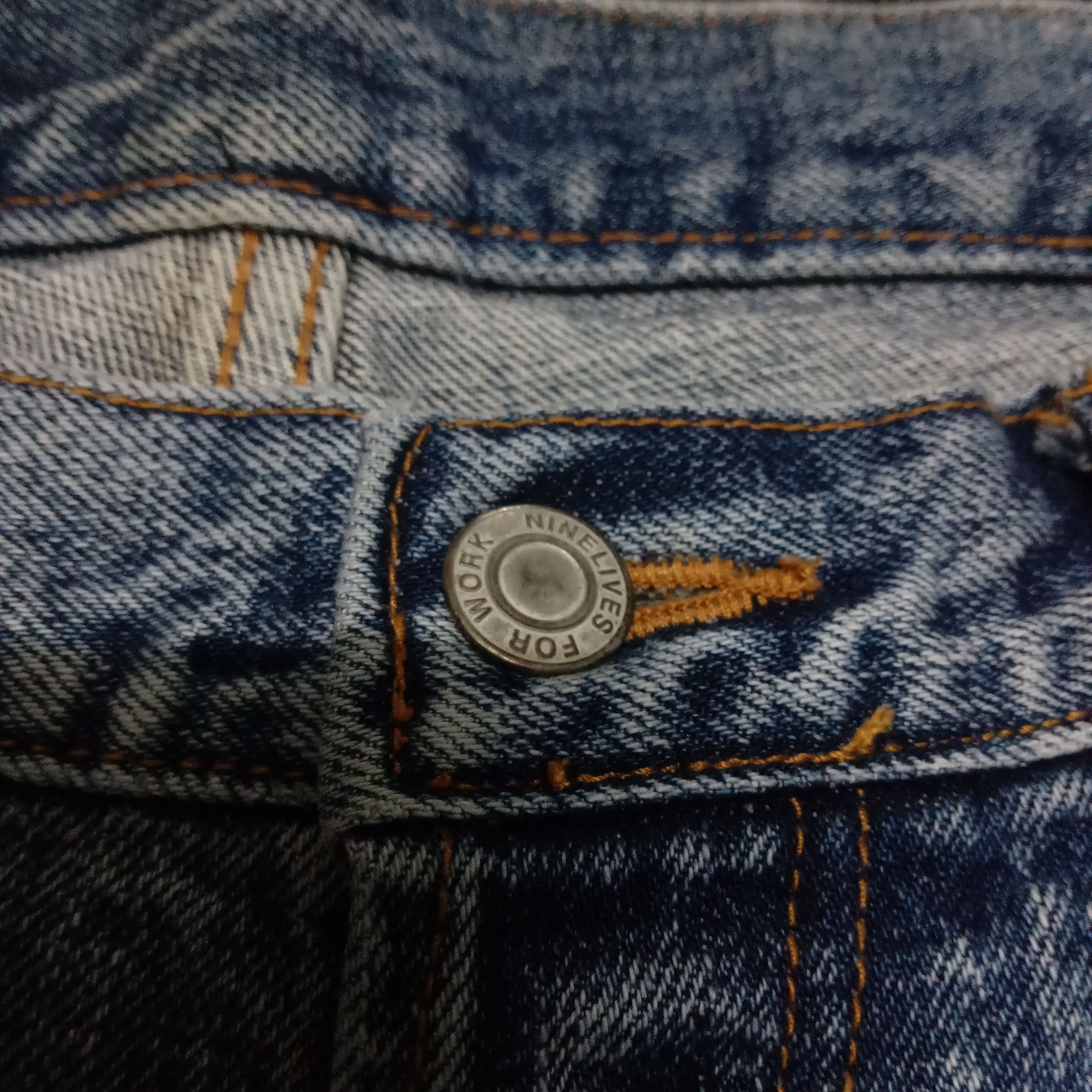 Japanese Brand Rare Nine Lives Sashiko Grunge Kapital Selvedge Japan Denim Size US 30 / EU 46 - 9 Thumbnail
