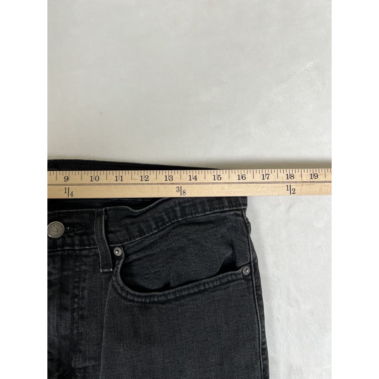 Levi's Levi’s 559 Black Denim Jeans Size 32x29 Faded Y2K Size US 32 / EU 48 - 3 Thumbnail