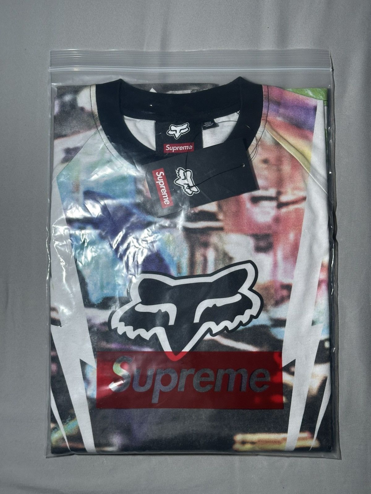 Supreme/Fox Racing L/S Top Multicolor Size Large
