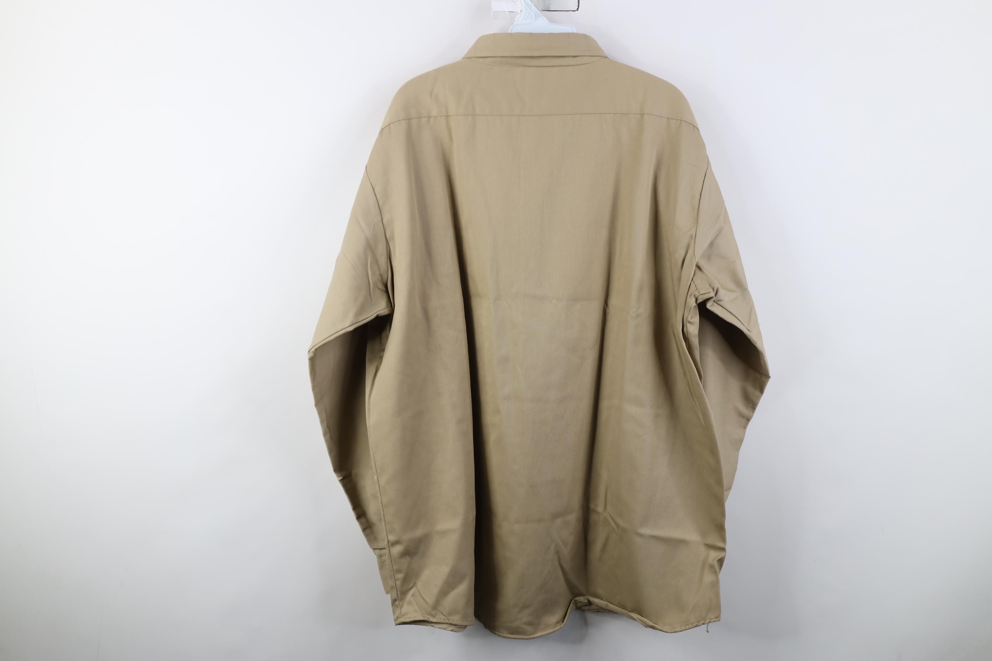 FiveBrother Deadstock Vintage 50s 60s Five Brother Work Button Shirt USA Size US L / EU 52-54 / 3 - 11 Thumbnail