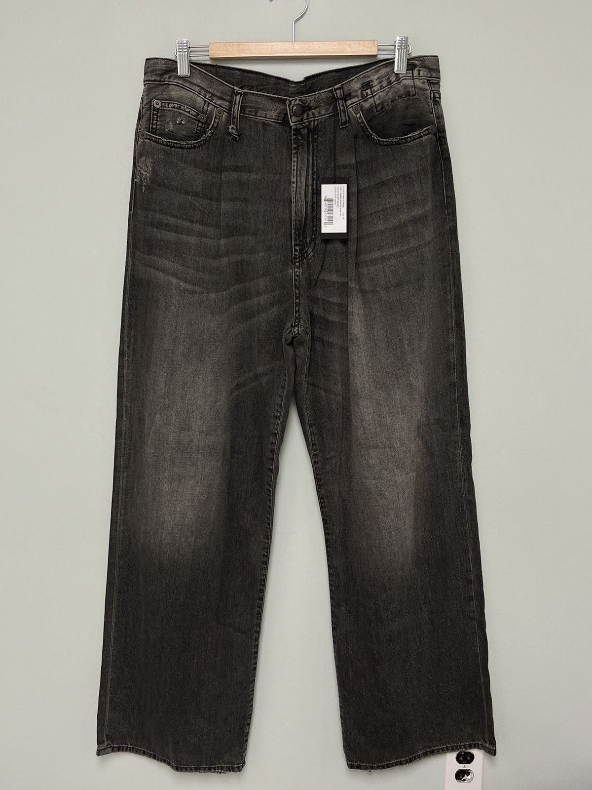 R13 DAMON PLEATED WIDE LEG - ELLERY BLACK SIZE 30 Size 30" / US 8 / IT 44 - 9 Thumbnail