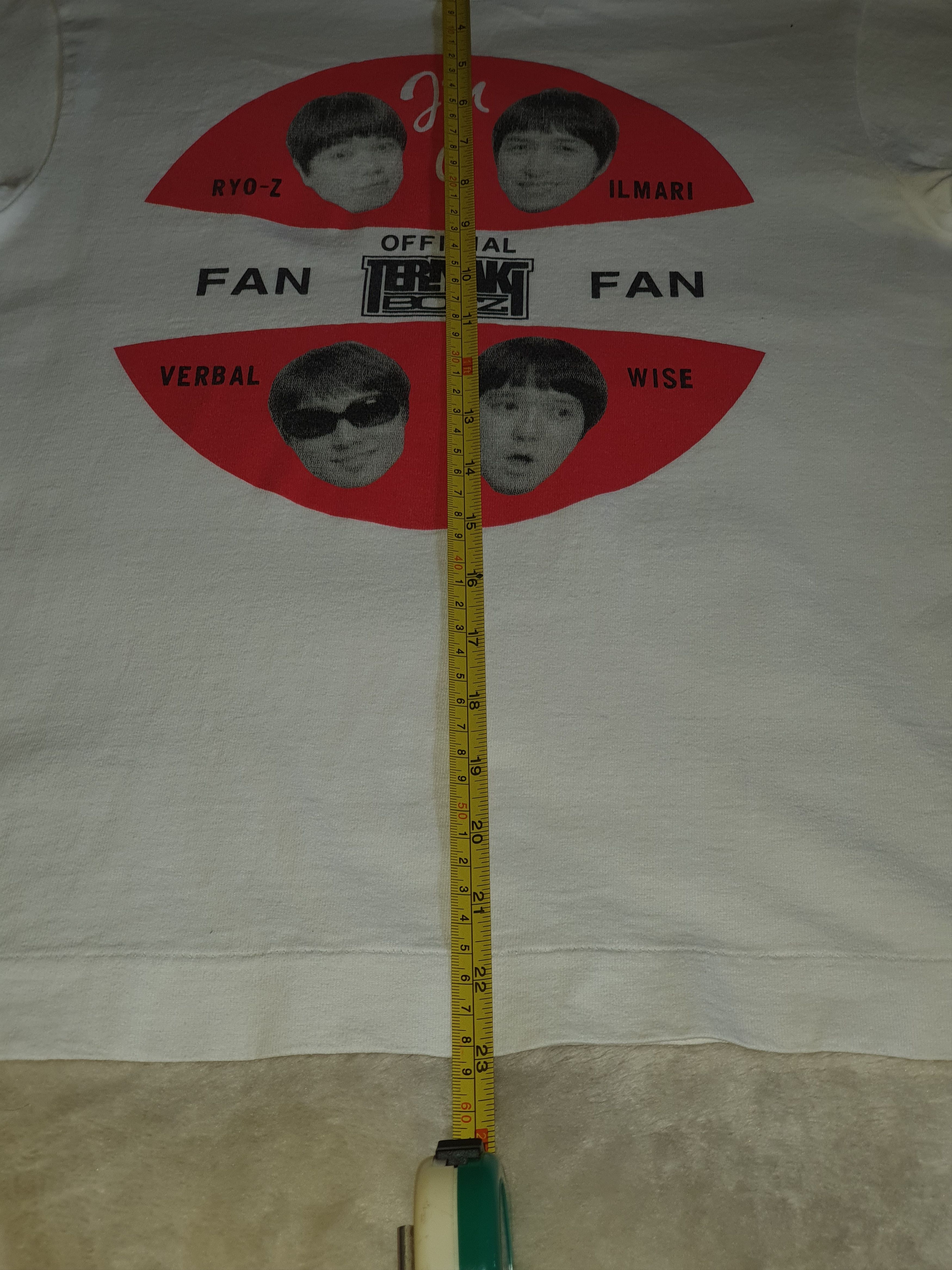 Bape Teriyaki Boyz “I’m a Fan” Official Fan Club Tee Size XS / US 0-2 / IT 36-38 - 12 Thumbnail