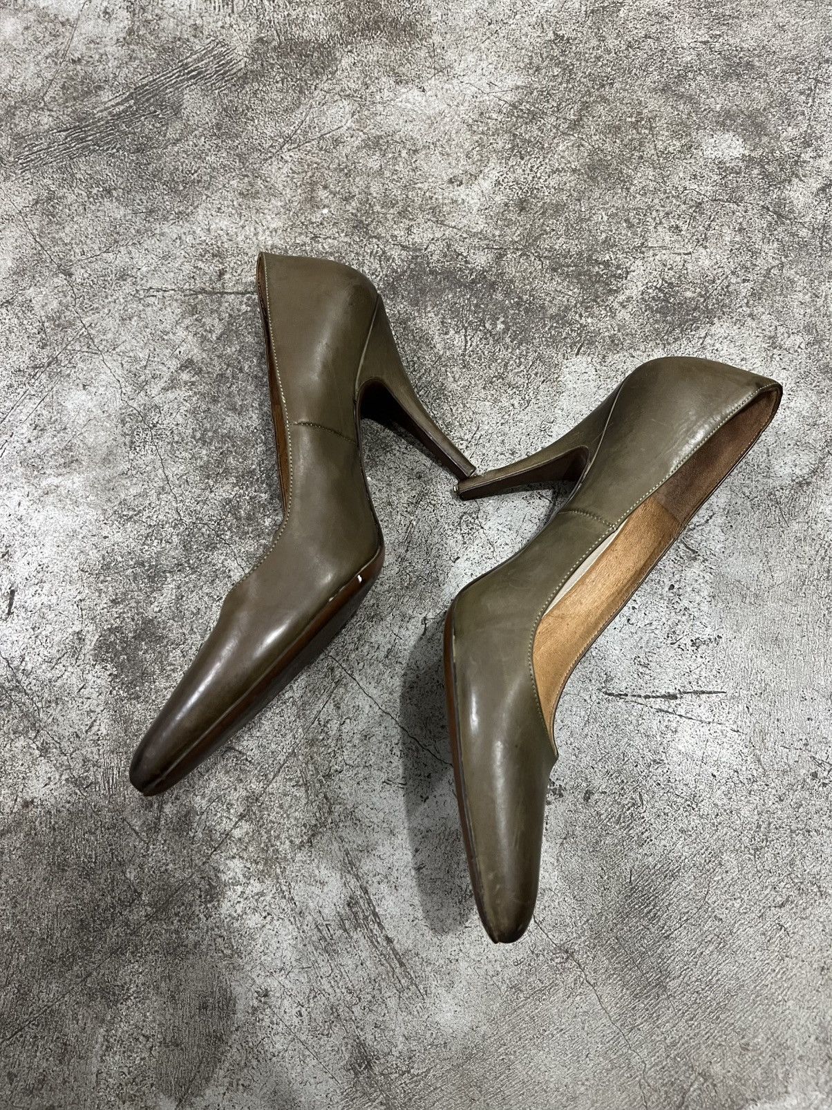 Maison Margiela Maison Margiela Replica Women Pump Nanny Goatskin Heels Size US 8 / IT 38 - 5 Thumbnail