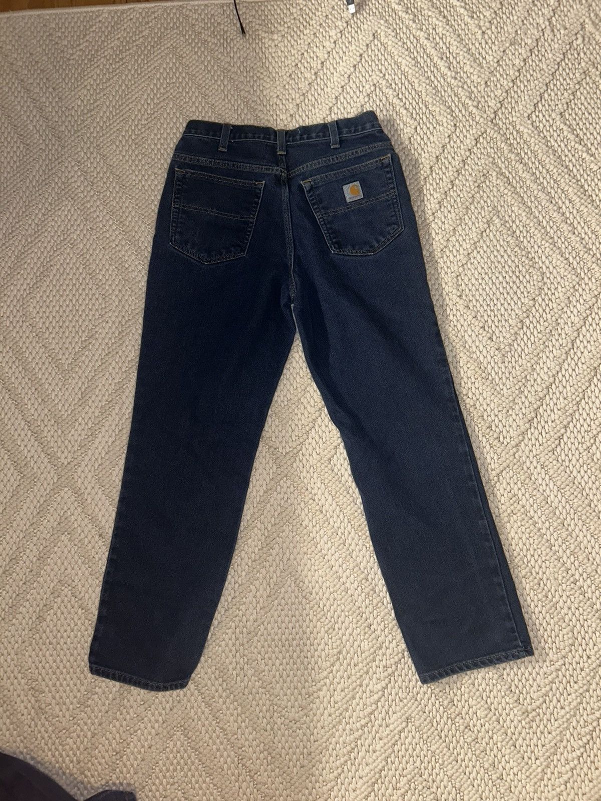 Carhartt Carhartt Relaxed Fit Dark Wash Jeans Size 32x32 Size US 32 / EU 48 - 1 Thumbnail