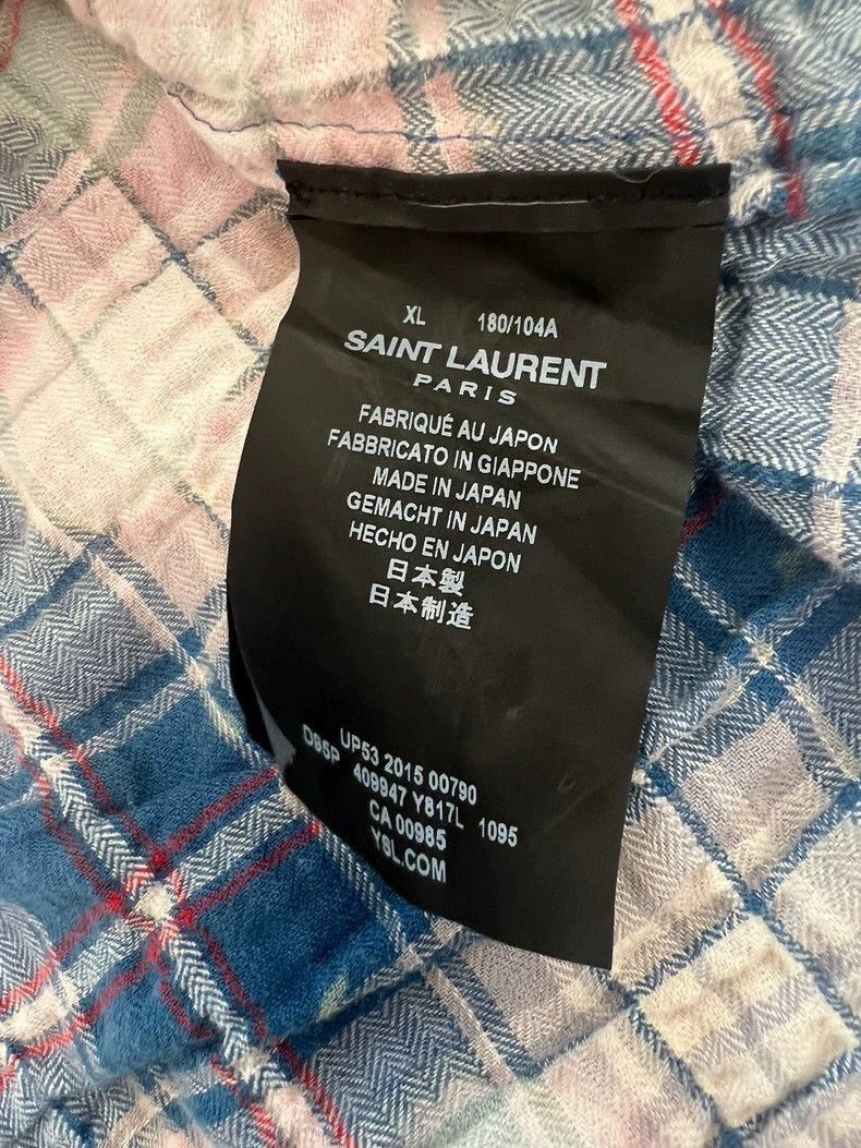 Saint Laurent Paris Saint Laurent Paris SLP Saint Laurent 16ss Dyed Shirt XL S Size US XL / EU 56 / 4 - 4 Thumbnail
