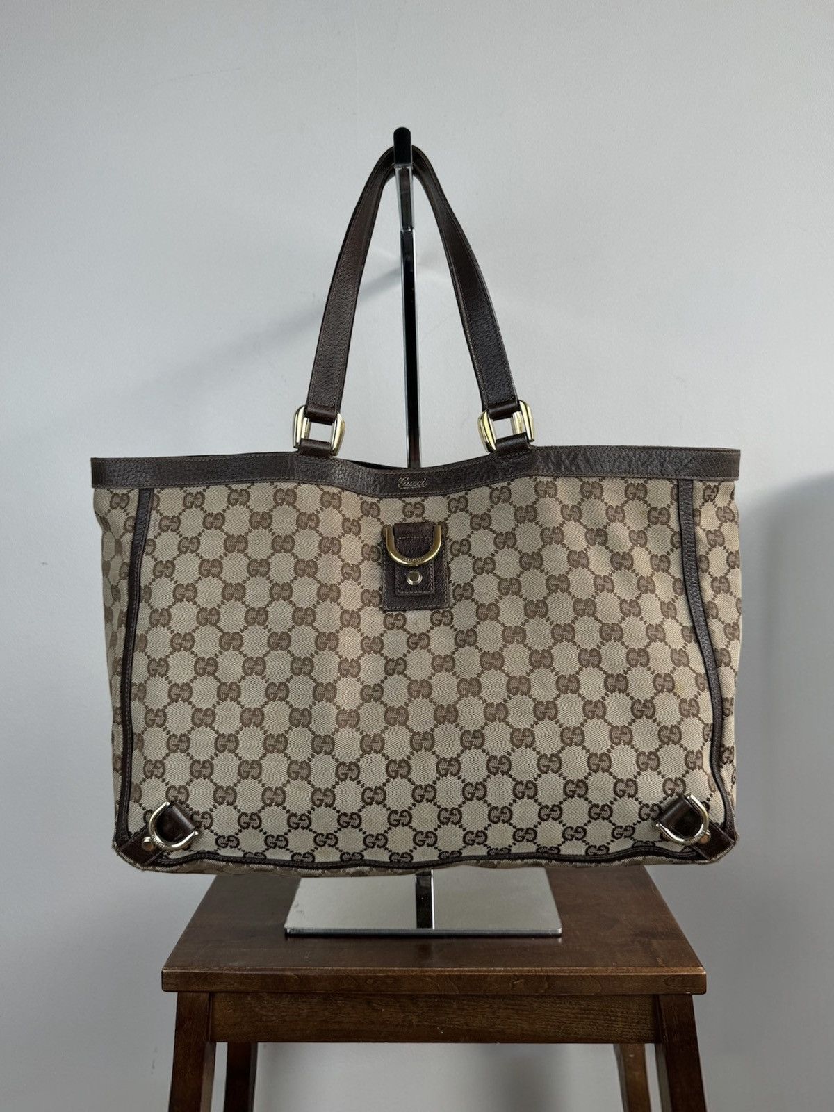 Gucci Handle bag Gucci GG monogram original casual luxury item Size ONE SIZE - 1 Thumbnail