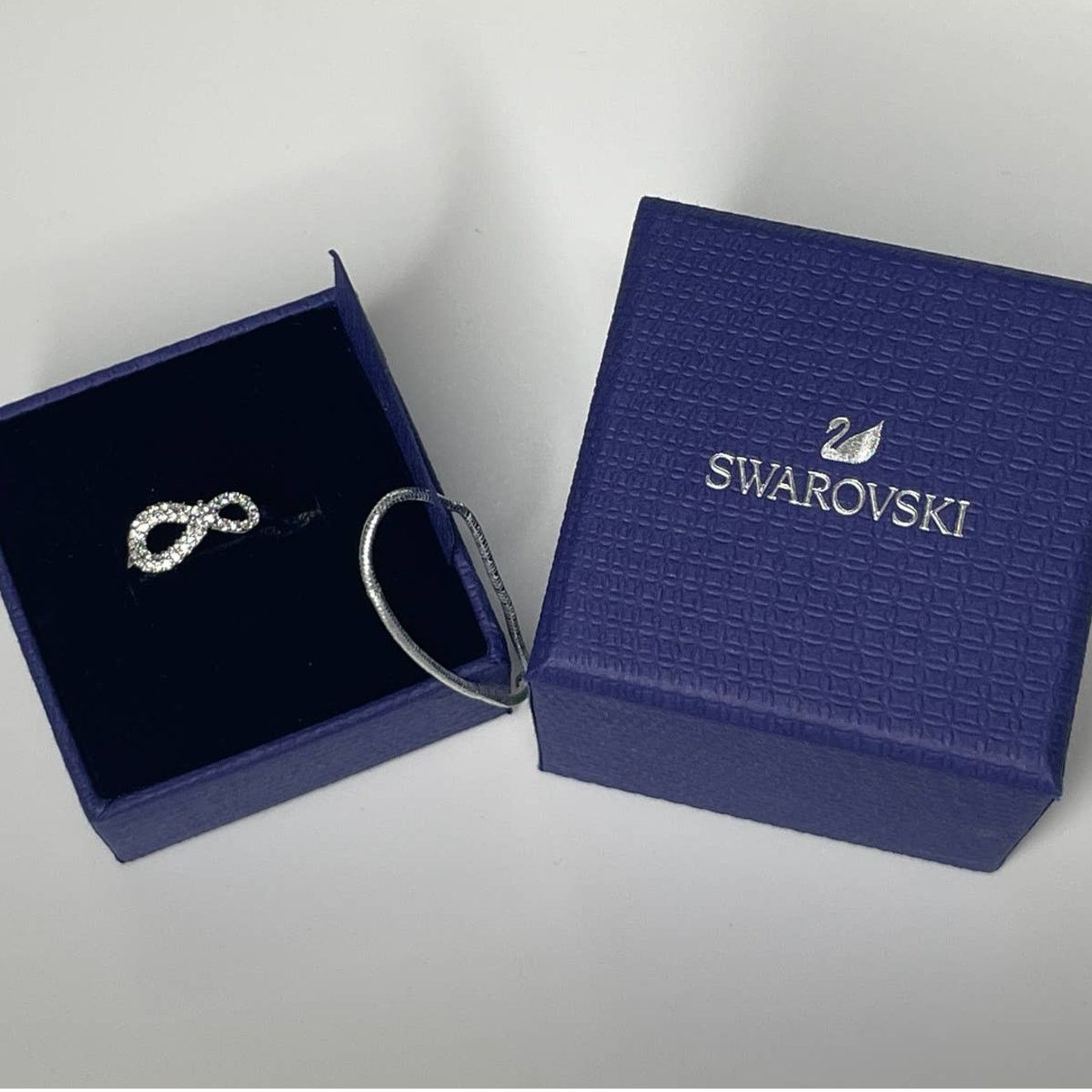 Swarovski Swarovski Infinity ring Infinity size 60 / 9 New Size ONE SIZE - 3 Thumbnail