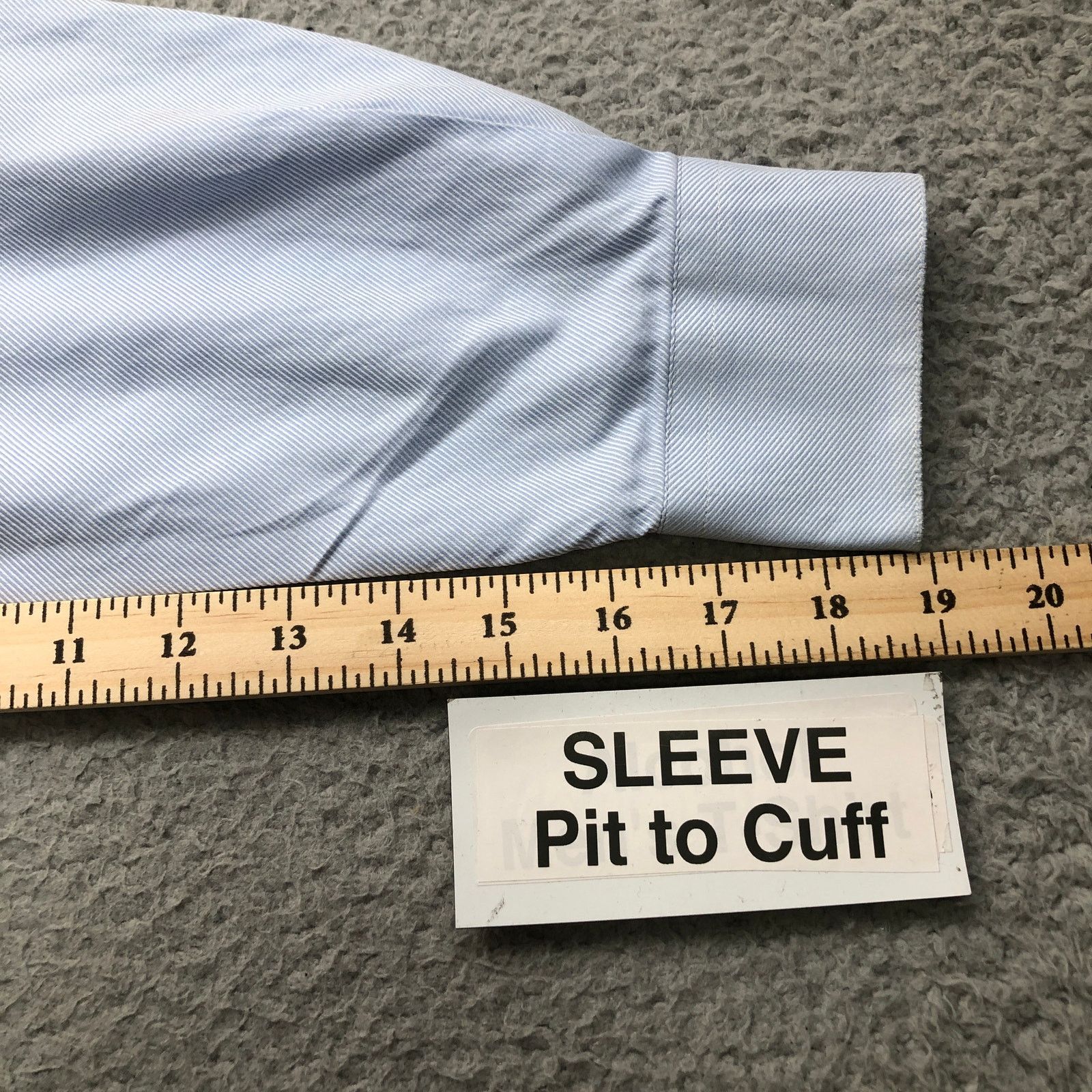 Armani Collezioni Vintage Armani Button Up Dress Shirt Mens Medium 15.5 Blue Size US M / EU 48-50 / 2 - 8 Thumbnail