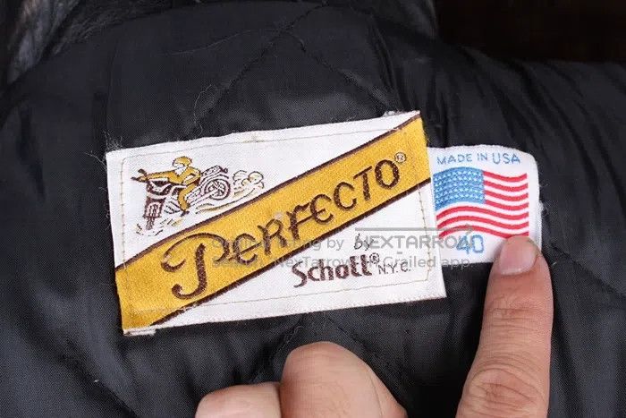 Schott Schott Genuine leather coat Size US XXS / EU 40 - 8 Thumbnail