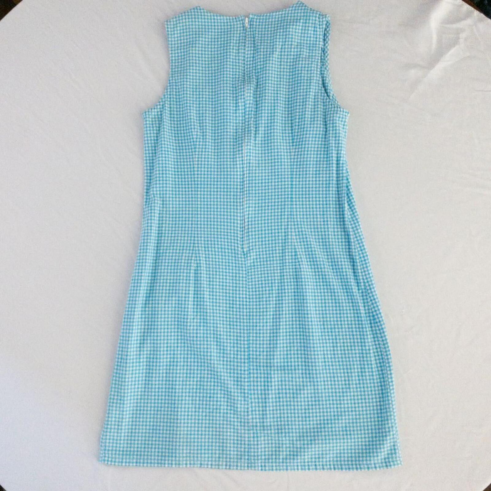 Faded Glory Faded Glory Vintage Blue & White Gingham Dress Womens Small Size S / US 4 / IT 40 - 7 Thumbnail