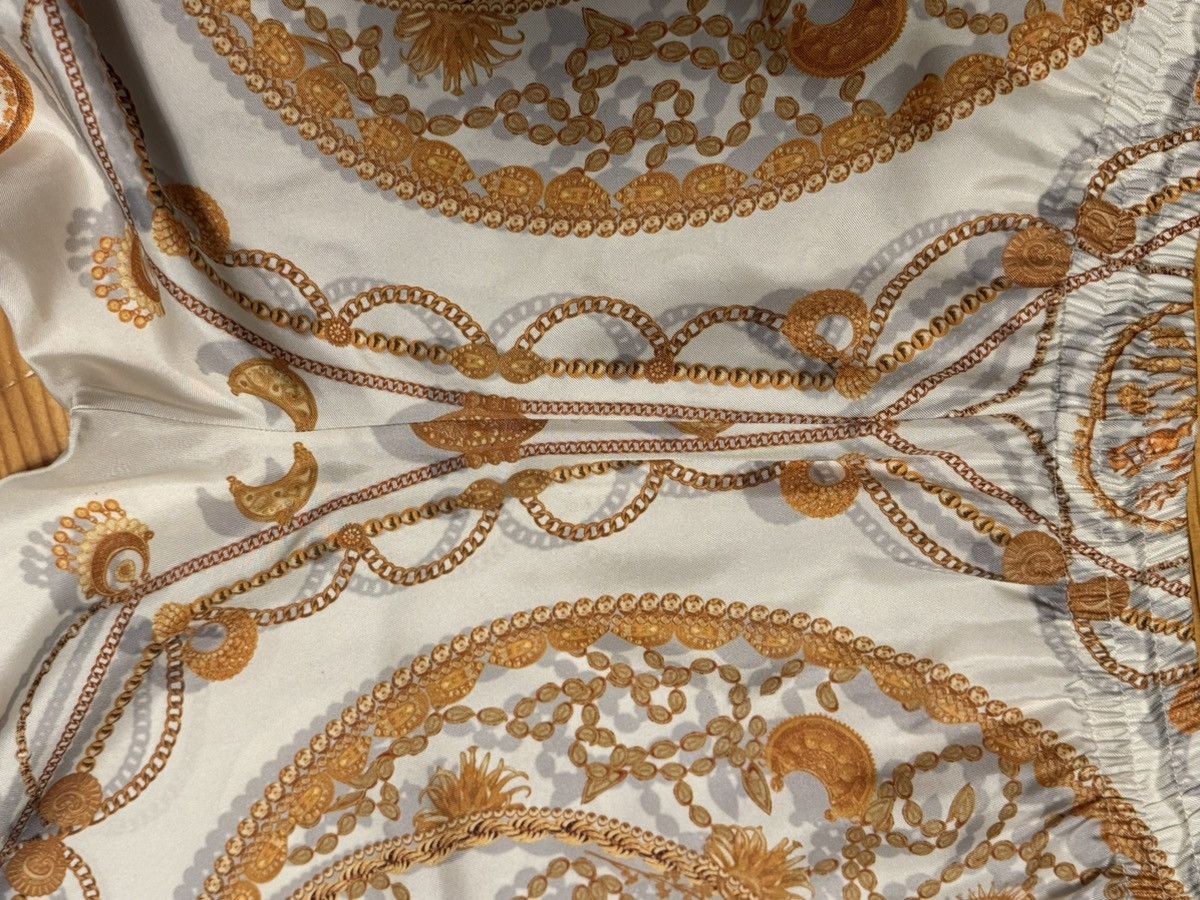 Marine Serre Marine Serre M iconic silk trousers ornament jewelry print Size 28" / US 6 / IT 42 - 12 Thumbnail