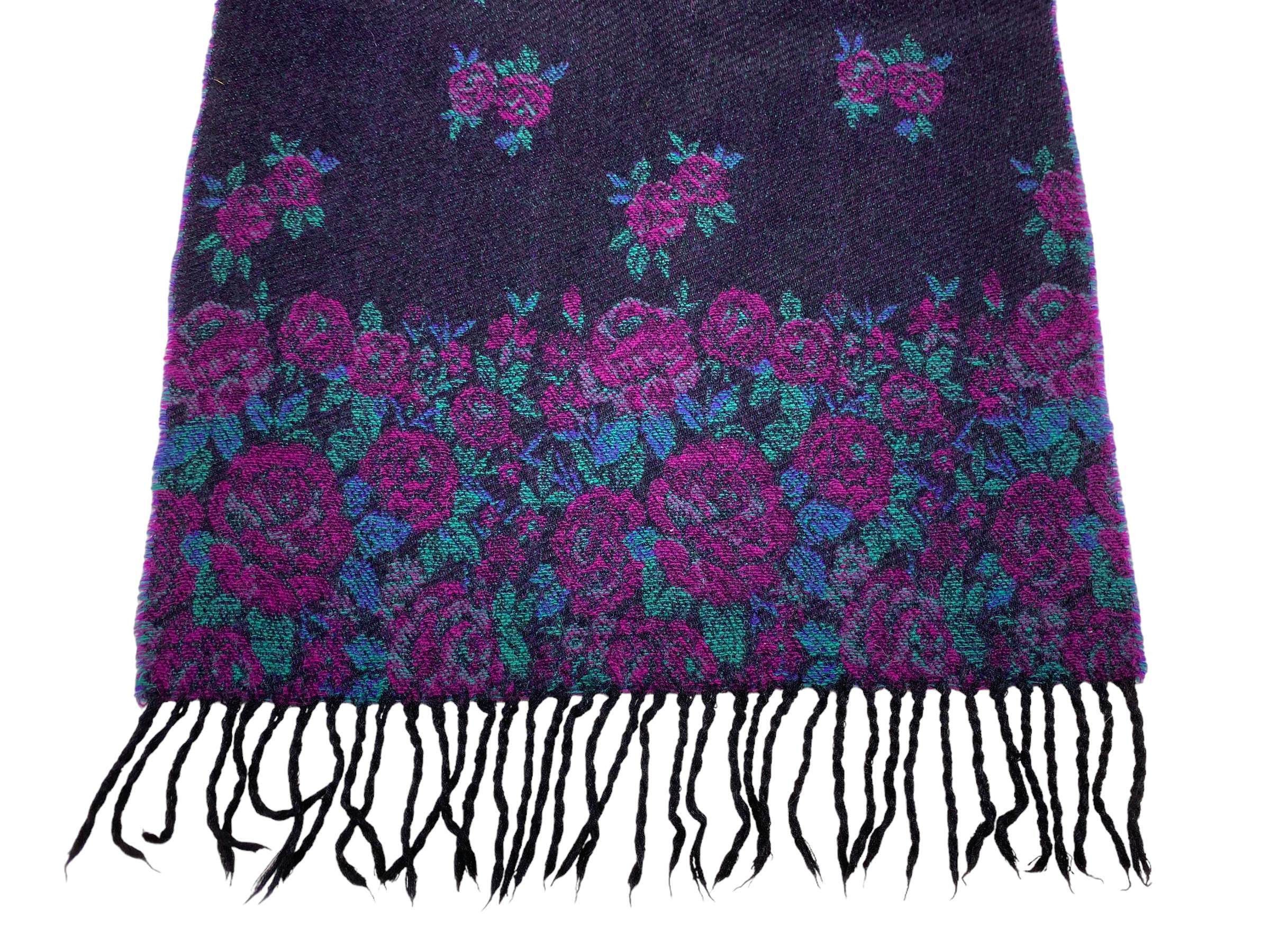 Pierre Balmain × Vintage Pierre Balmain Paris scarf flower Vintage Scarves Size ONE SIZE - 7 Thumbnail