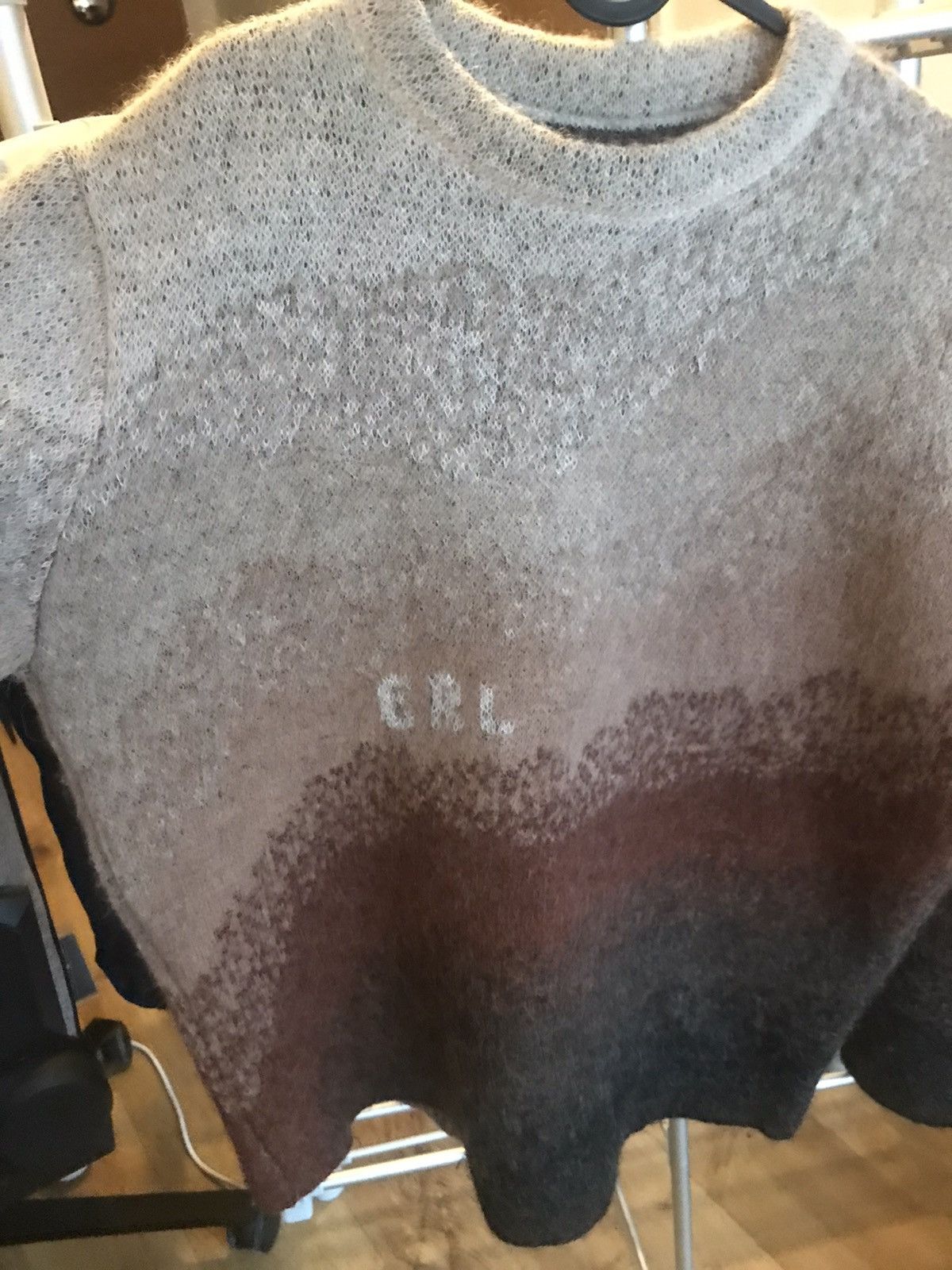 ERL Ombré mohair alpaca wool knit Size US L / EU 52-54 / 3 - 2 Thumbnail