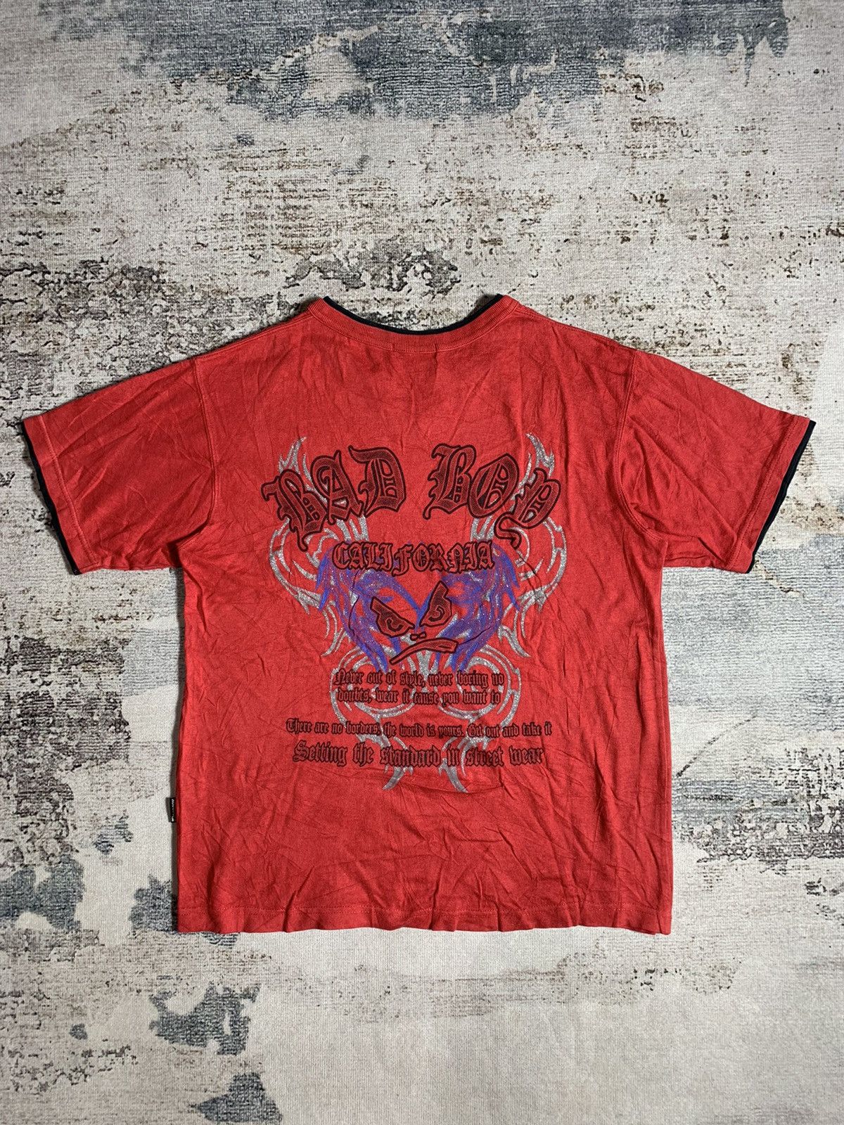 If Six Was Nine × Japanese Brand × Le Grande Bleu (L.G.B.) Badboy Tribal Poem Seditionaries double layer tshirt Size US M / EU 48-50 / 2 - 2 Thumbnail