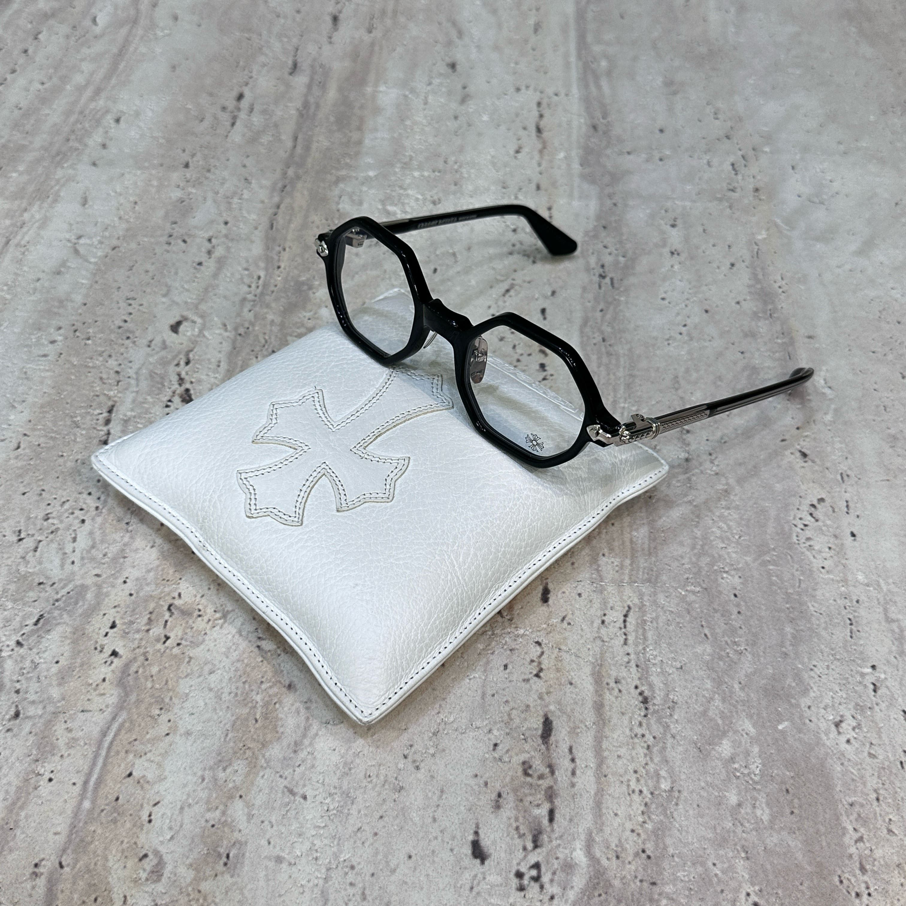 Chrome Hearts CHROME HEARTS Clitco-A BK Eyeglasses Size ONE SIZE - 5 Thumbnail