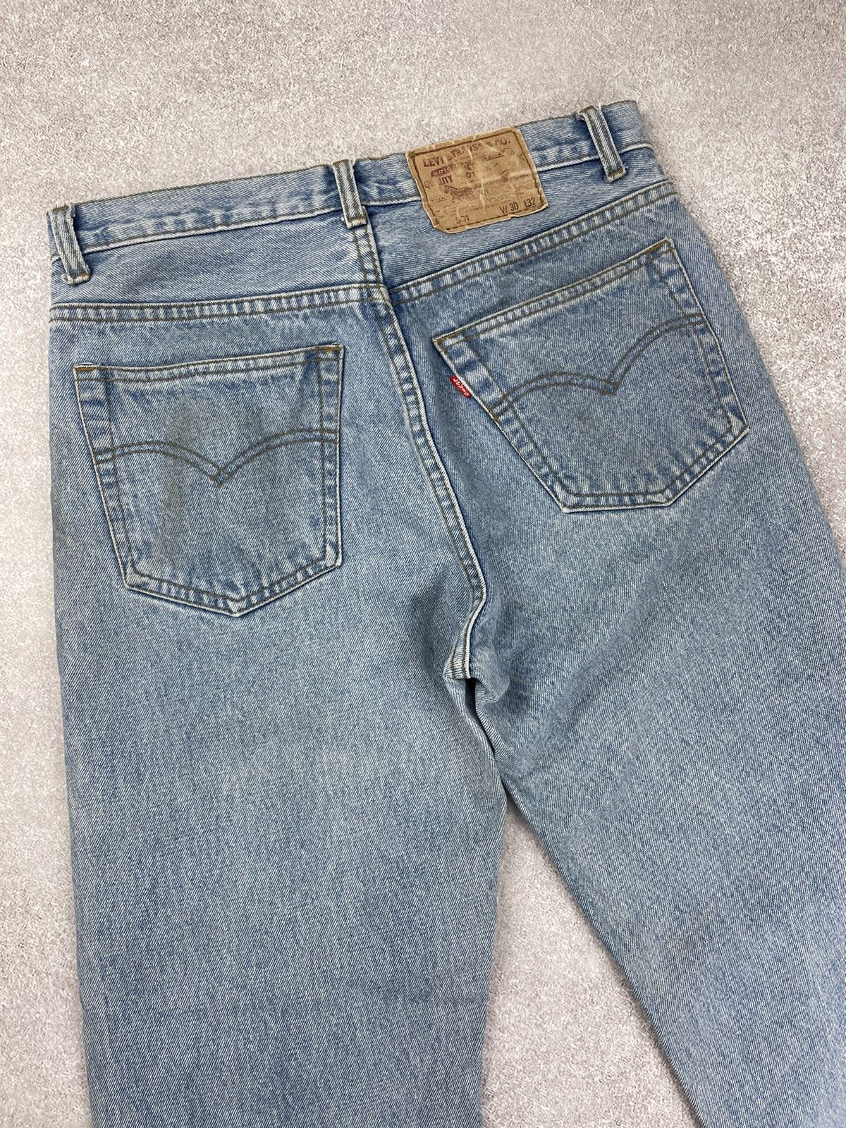 Levi's × Levi's Vintage Clothing Vintage Levis 501 Distressed Faded Blue Jeans Very Rare Size US 30 / EU 46 - 10 Thumbnail
