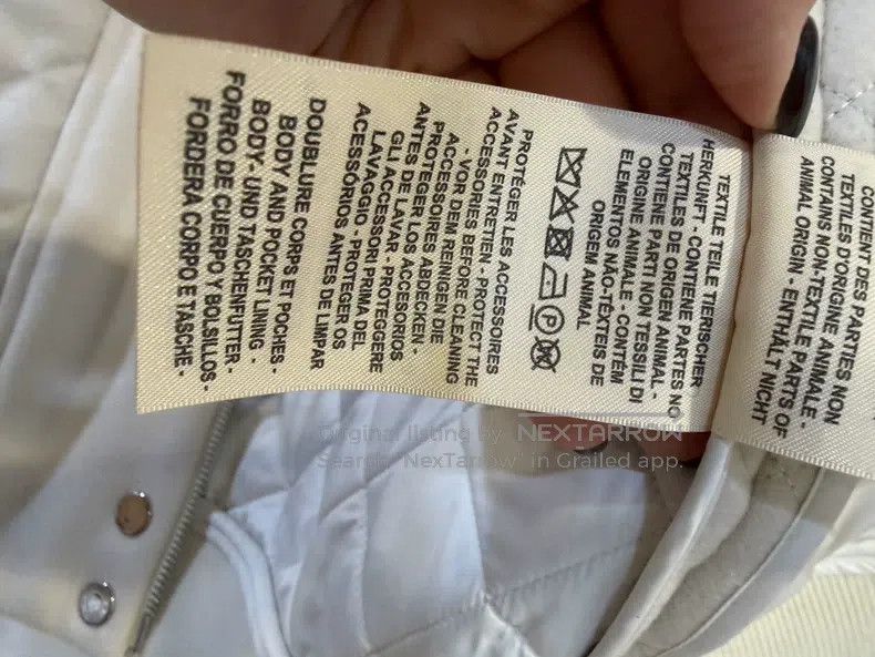 Hermes Hermes White Lamb Fur Jacket Size XXS / US 00 / IT 34 - 7 Thumbnail