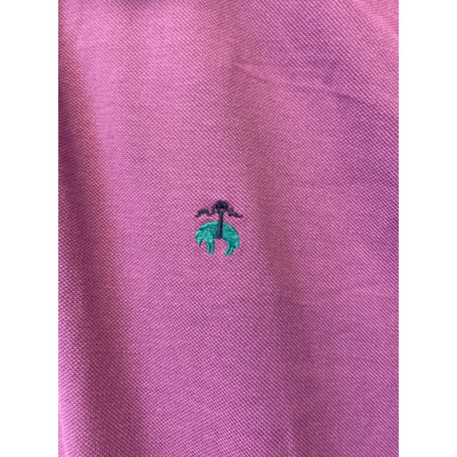 Brooks Brothers Brooks Brothers 1818 Cotton Polo Shirt XL Light Purple Slim Casual Mens Size US XL / EU 56 / 4 - 3 Thumbnail