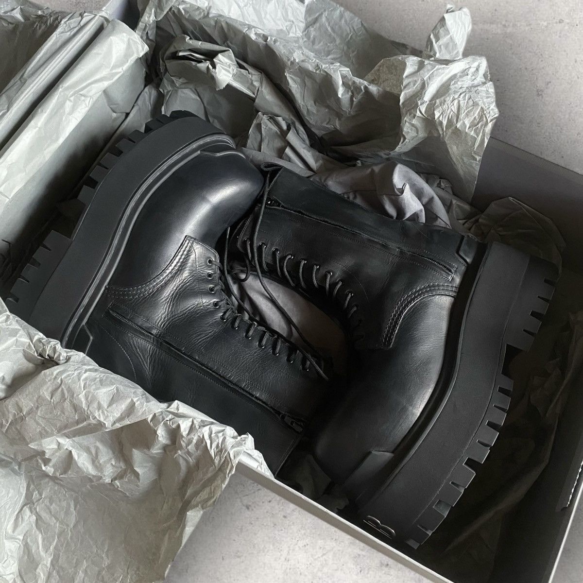 Balenciaga Balenciaga Giant Boots 80mm Size US 10 / EU 43 - 1 Thumbnail