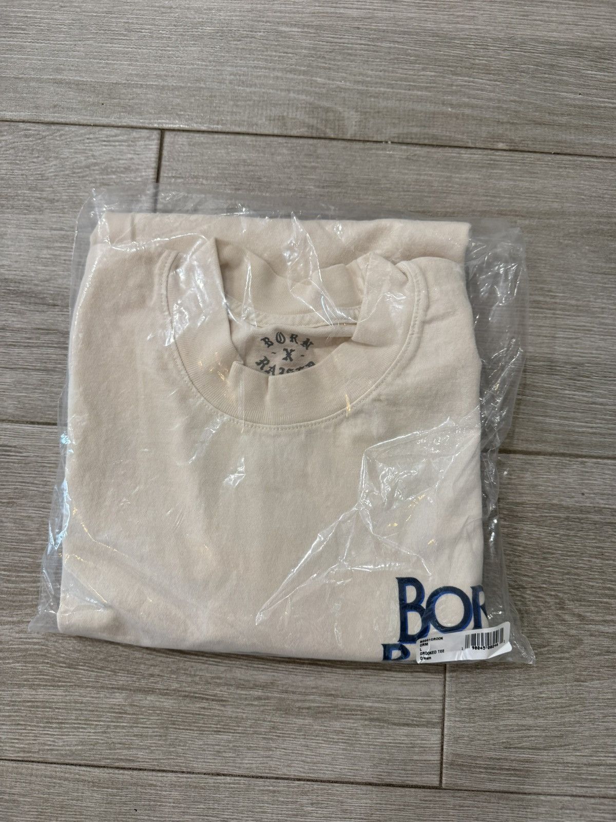 Born X Raised Men's BORN X RAISED Crooked Tee T-Shirt Cream Size L Large Size US L / EU 52-54 / 3 - 6 Thumbnail