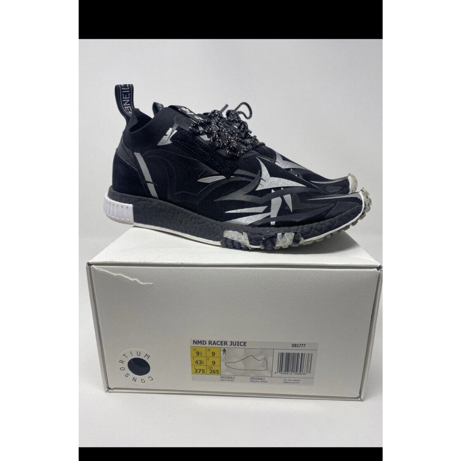 Adidas adidas JUICE x CONSORTIUM NMD RACER BOOST Size US 9.5 / EU 42-43 - 3 Thumbnail