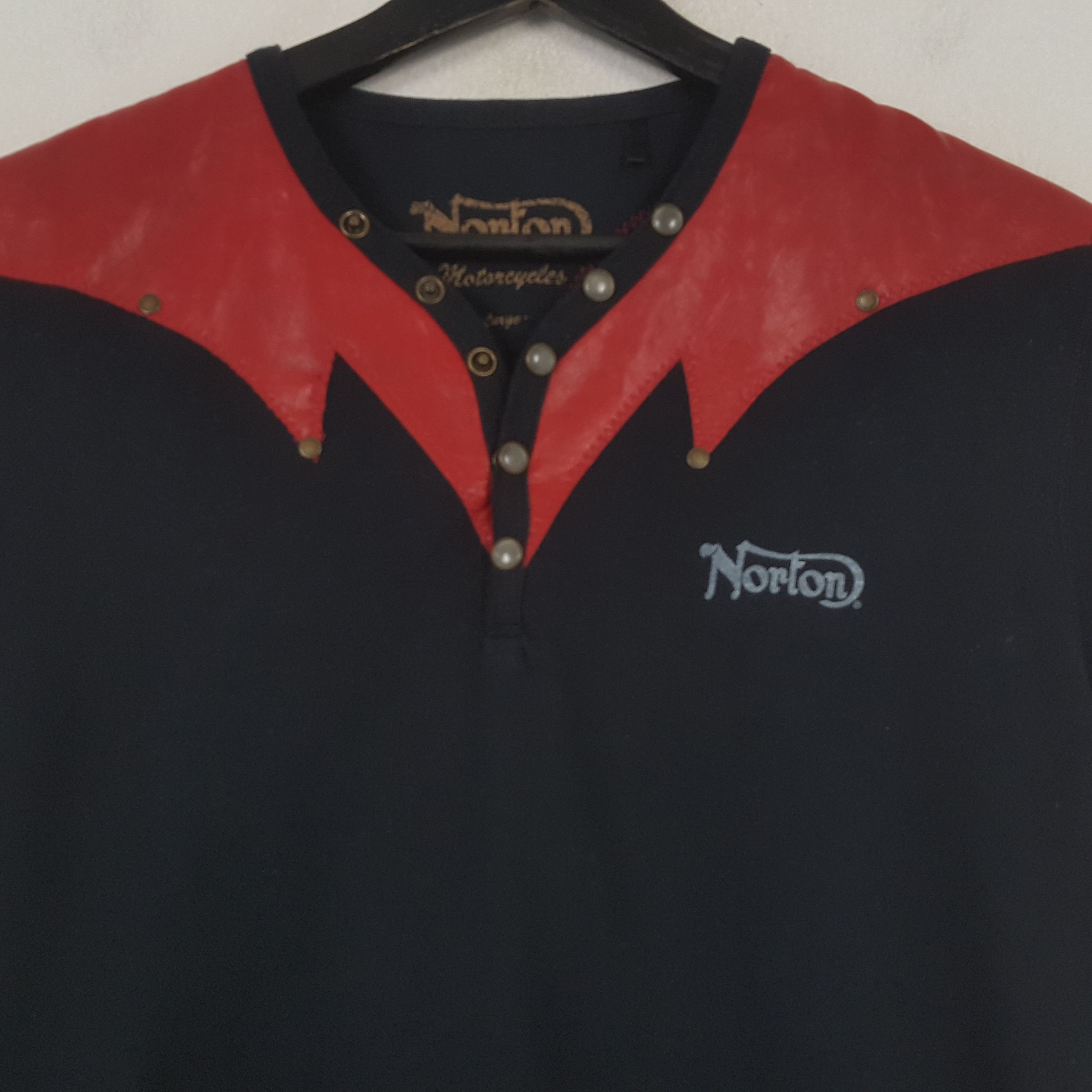 Norton NORTON Motorcycle Style Tshirt C285N1 Size US M / EU 48-50 / 2 - 2 Thumbnail