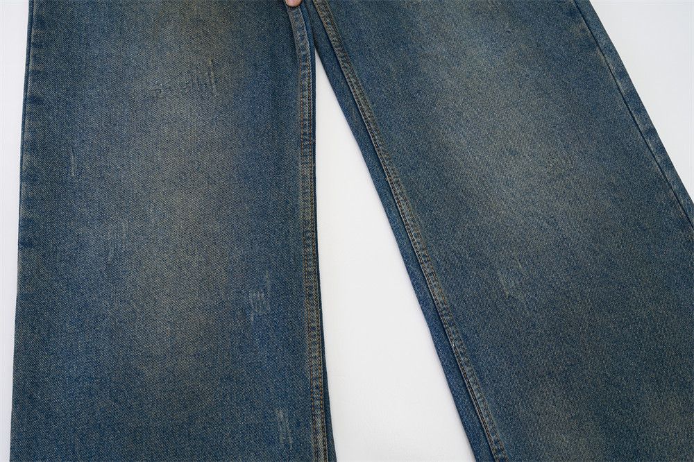 Japanese Brand × Jean Men's punk washed distressed loose jeans y2k Size US 32 / EU 48 - 4 Thumbnail