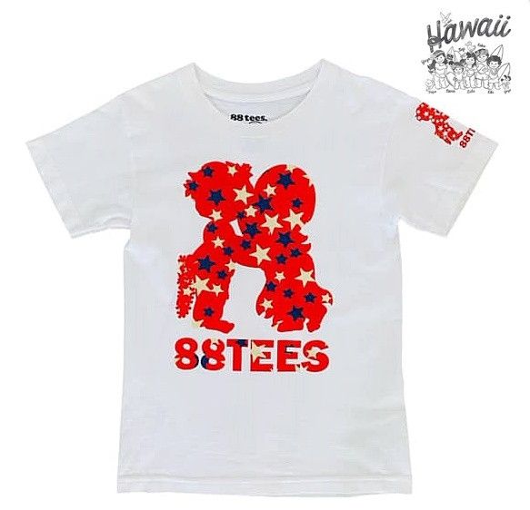 Vintage Hawaii Limited Edition 88 tees Aloha Baby Tee T Shirt Size M / US 6-8 / IT 42-44 - 1 Thumbnail