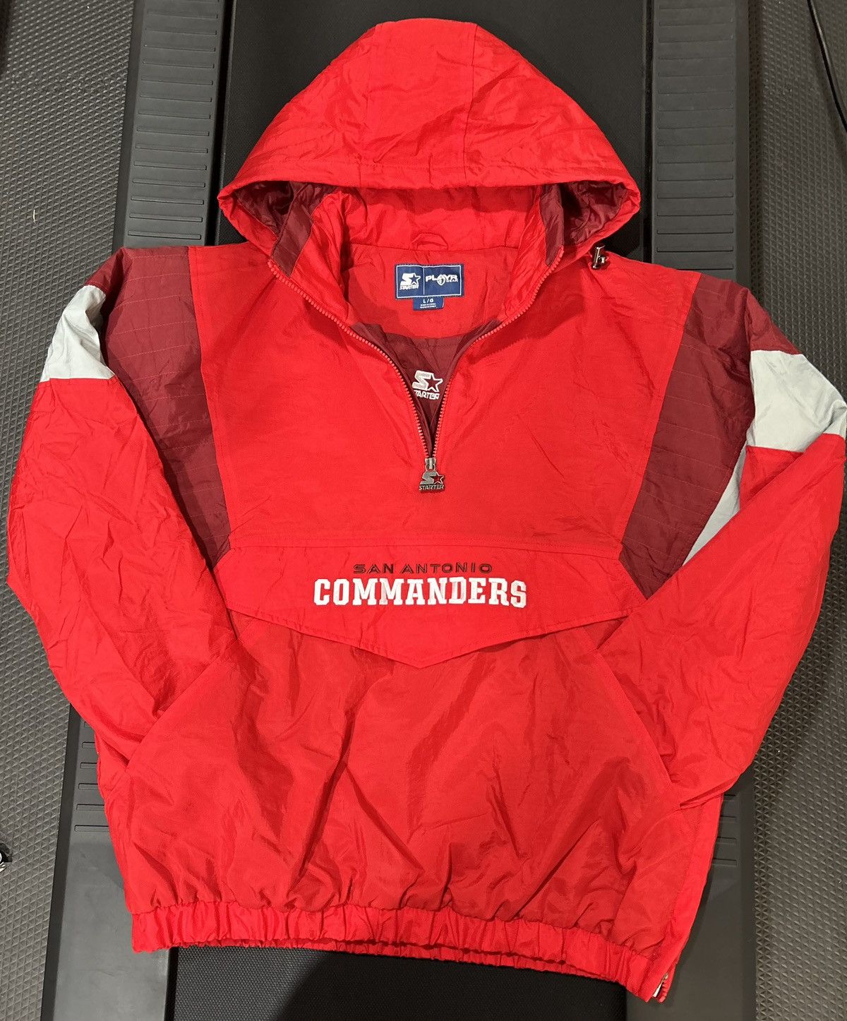 STARTER San Antonio Commanders puffer jacket 90s style rare