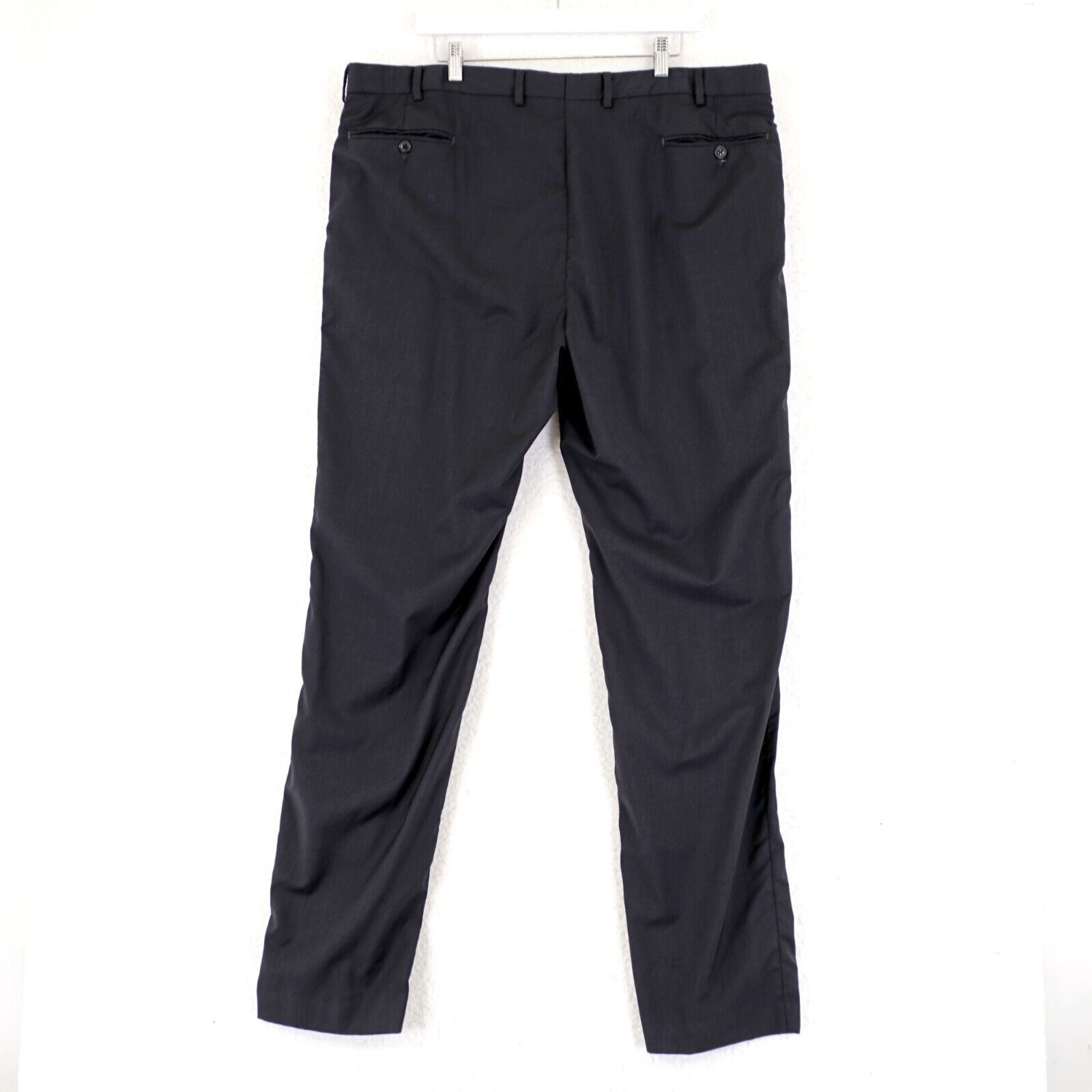 Joseph Abboud Joseph Abboud Marzotto Super 120s Wool Gray 42/36 Dress Pant Size 42L - 3 Thumbnail