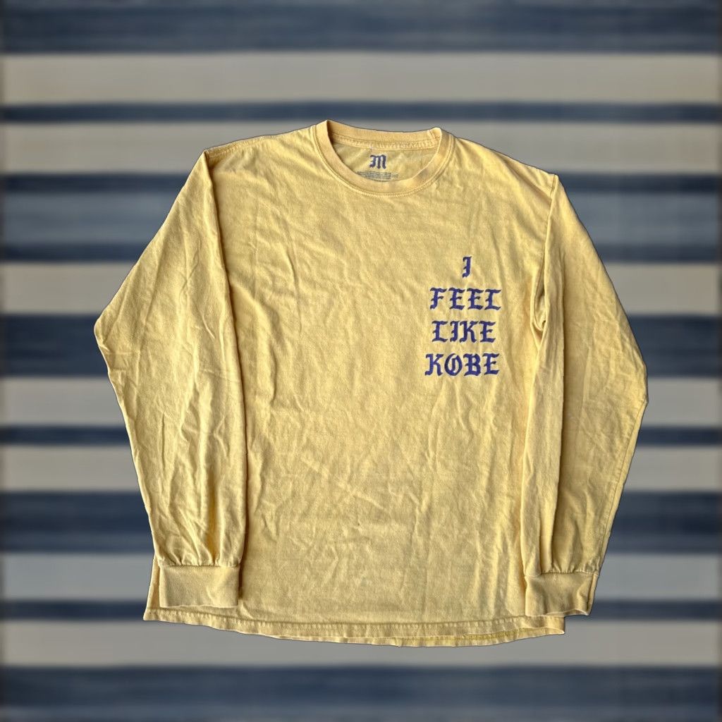 Yeezy VINTAGE Kanye West I Feel Like Kobe Mamba Day Long Sleeve Shirt Medium 100% Authentic Size US M / EU 48-50 / 2 - 1 Thumbnail