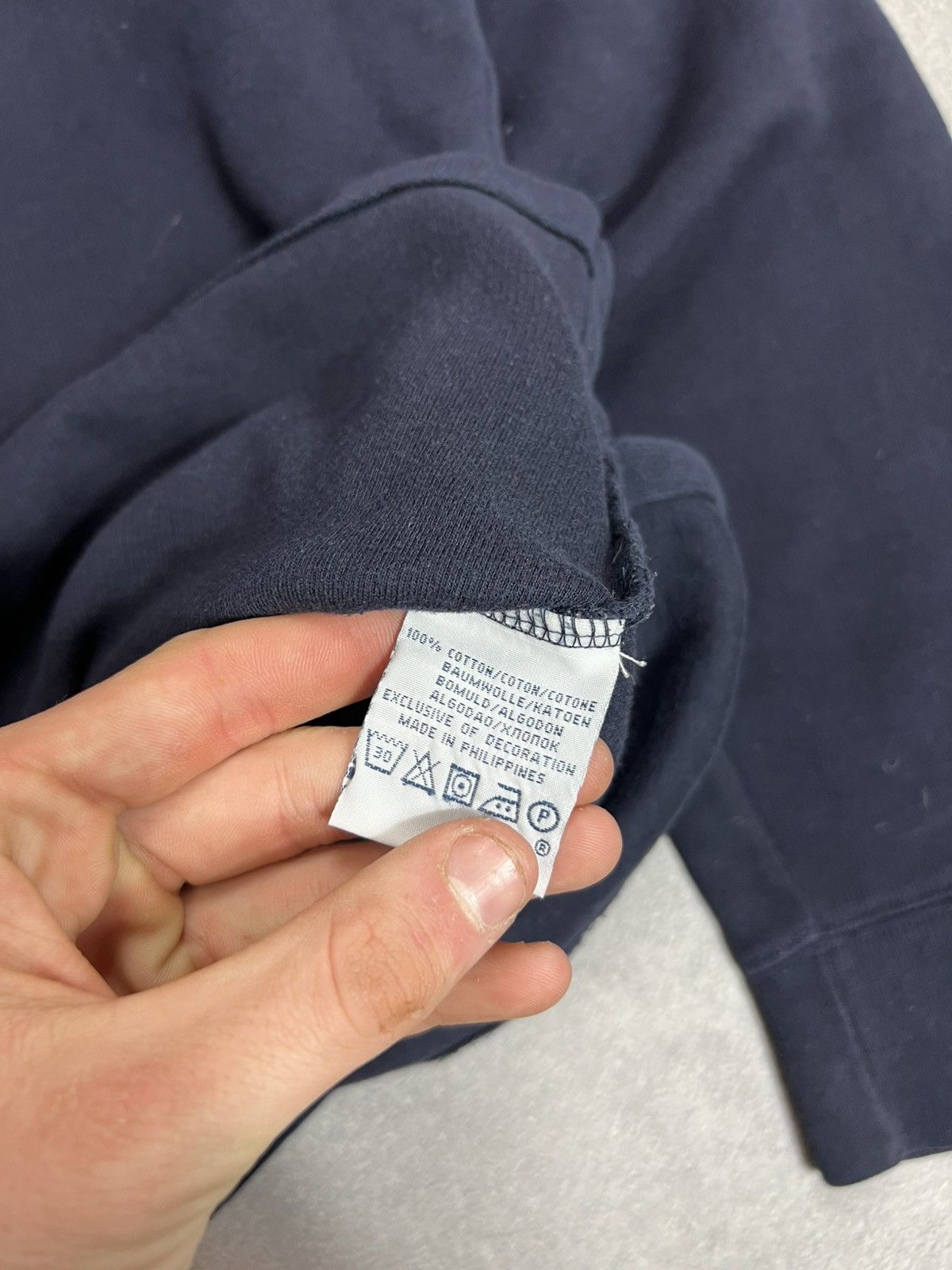 Polo Ralph Lauren Vintage Polo Raplh Lauren 3/4 Zip OldMoney Y2K Hoodie Size US L / EU 52-54 / 3 - 7 Thumbnail