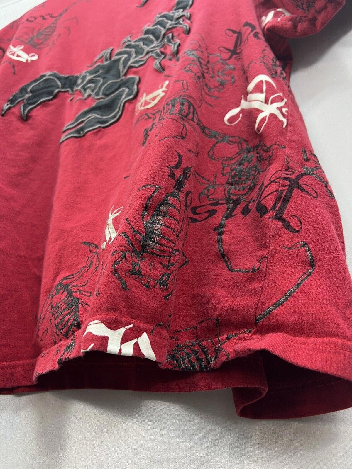 Designer Rare Paco jeans- Scorpion Red T Shirt Adult Medium, #TG Size US M / EU 48-50 / 2 - 2 Thumbnail