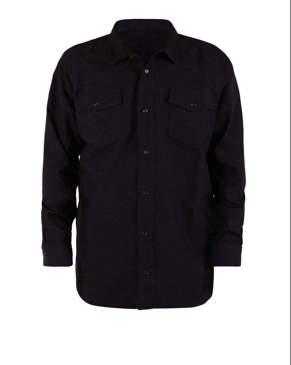 Off-White Rare Off-White Black Firetape Printed Button Oversized Shirt Size US XS / EU 42 / 0 - 2 Thumbnail