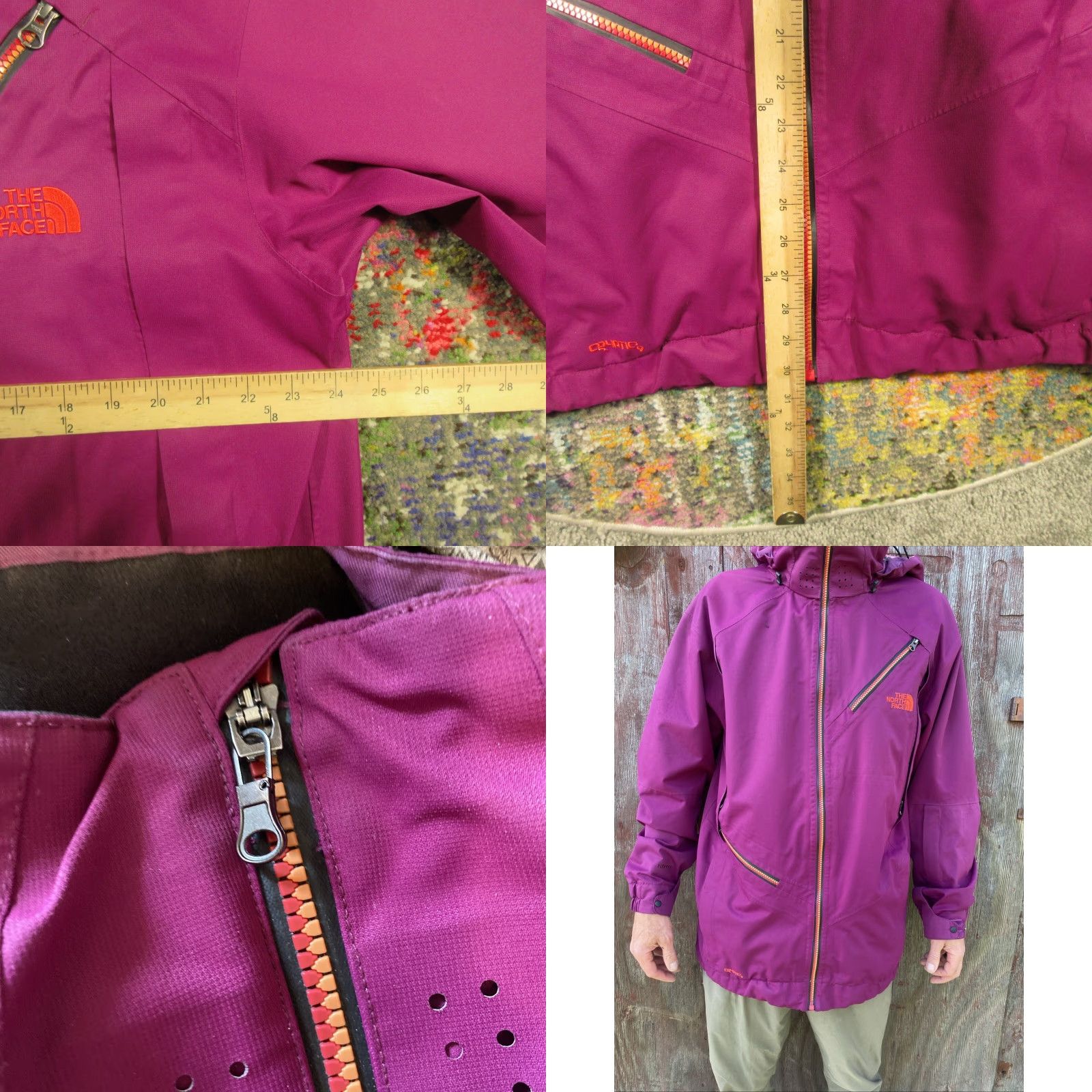 The North Face The North Face Cryptic Recco Jacket Mens M Purple Waterproof Ski Snowboard Shell Size US M / EU 48-50 / 2 - 10 Thumbnail