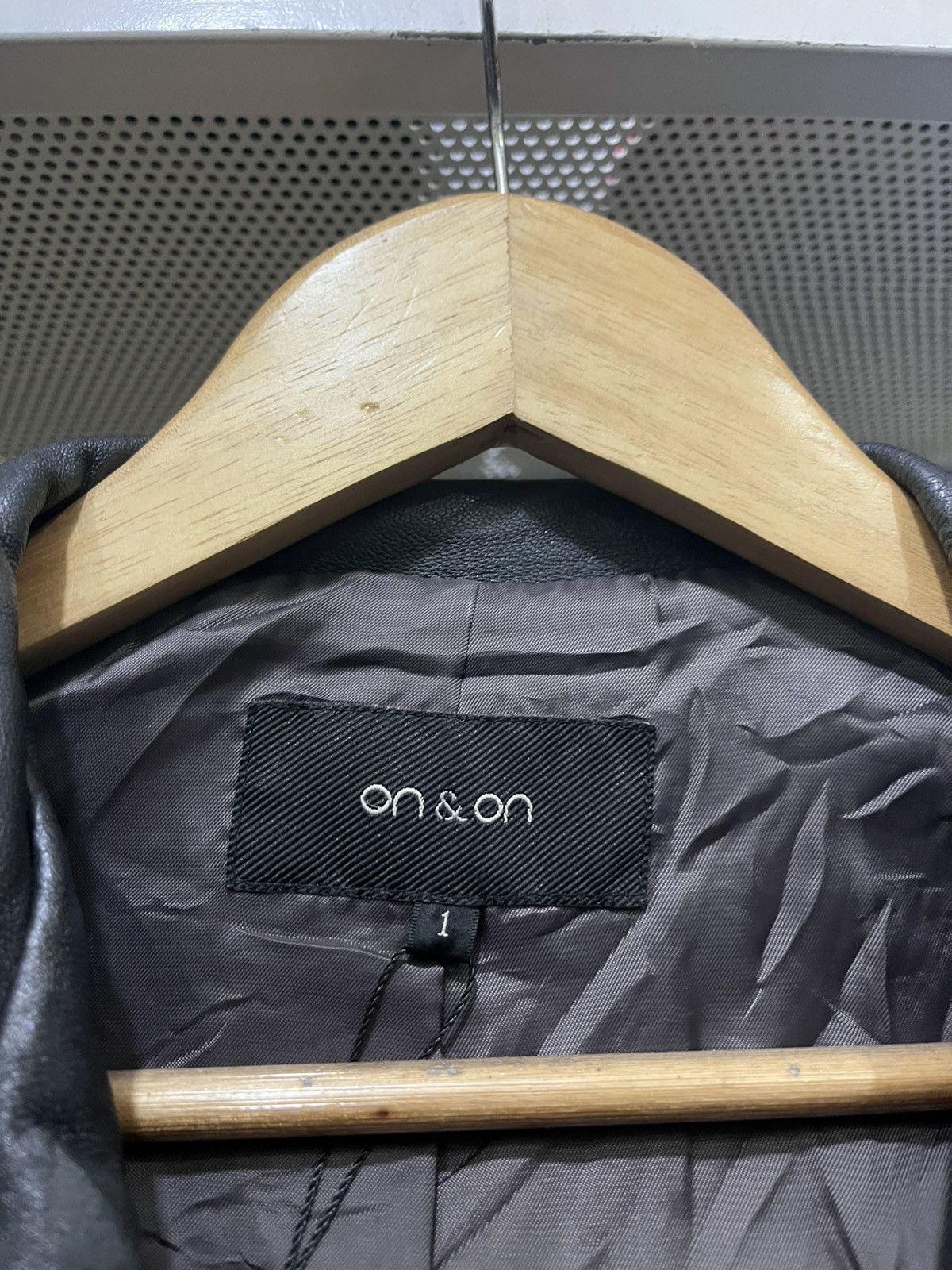 Genuine Leather AN&ON LEATHER JACKET Size S / US 4 / IT 40 - 3 Thumbnail