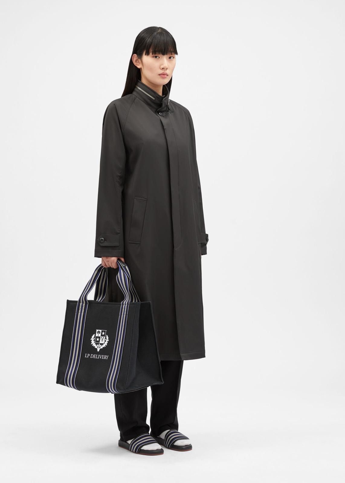 Loro Piana o1srvl11e0824 Trench Windbe Coat in Black Size XS / US 0-2 / IT 36-38 - 5 Thumbnail