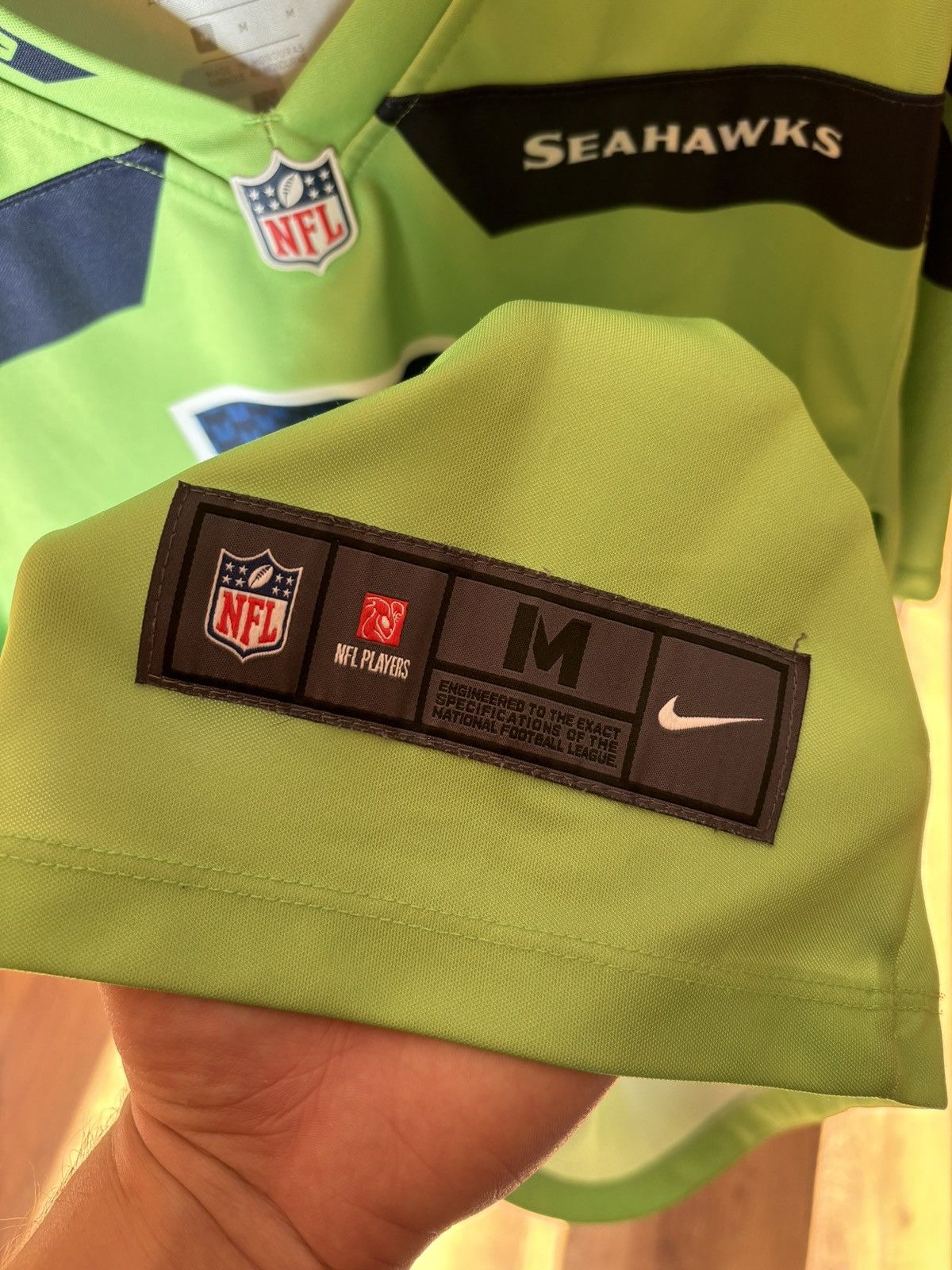 Nike Seattle Seahawks Wilson Nike M NFL USA jersey Size US M / EU 48-50 / 2 - 4 Thumbnail