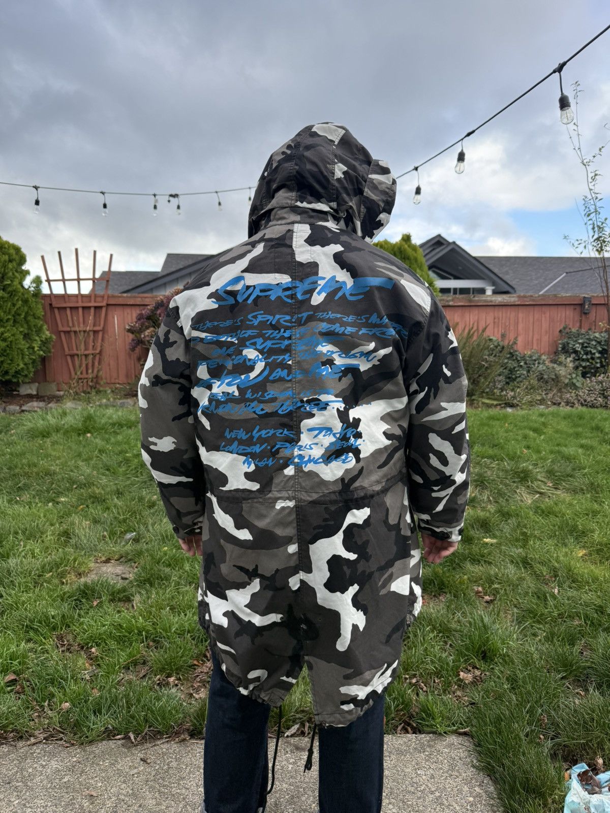 Futura × Supreme Supreme Futura Fishtail Parka SS24 Size US S / EU 44-46 / 1 - 4 Thumbnail
